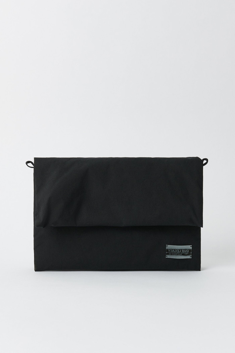 Necessity Bag Static Black Papyrus Poly 3