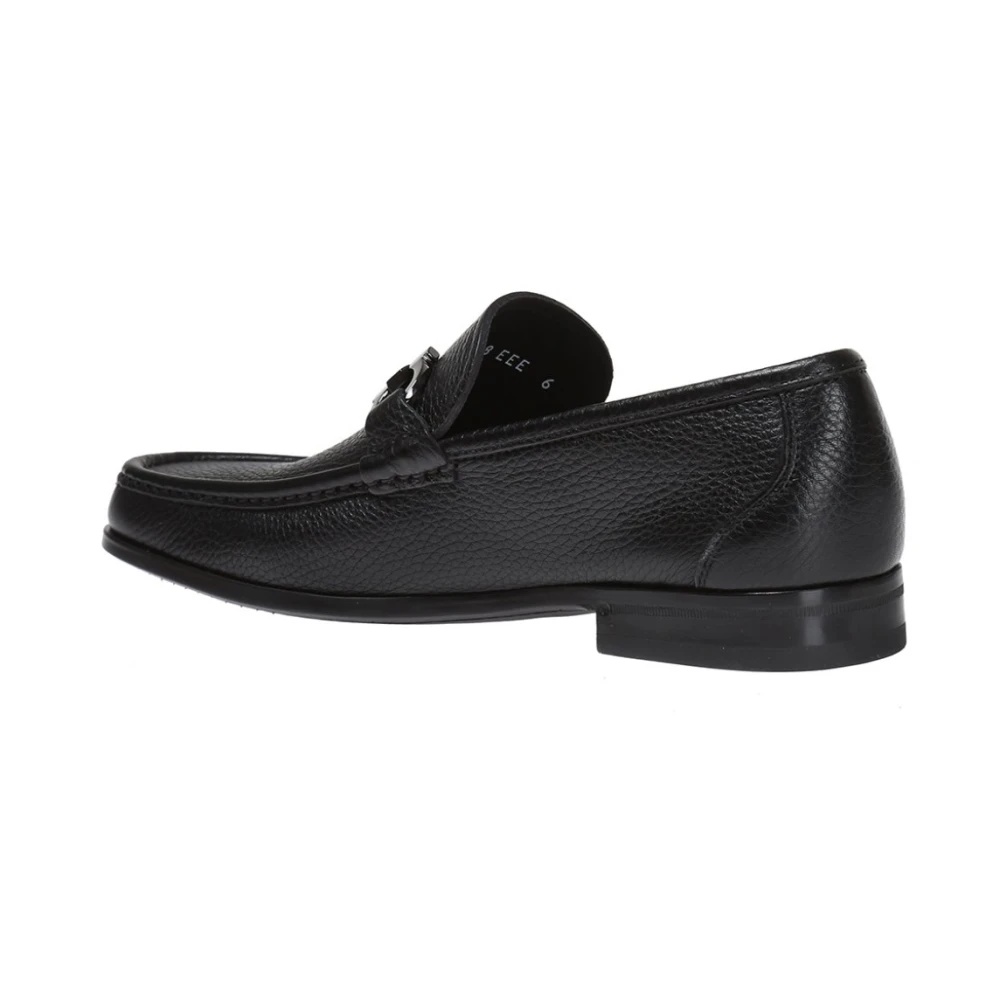 GRAIN LEATHER LOAFERS - 4