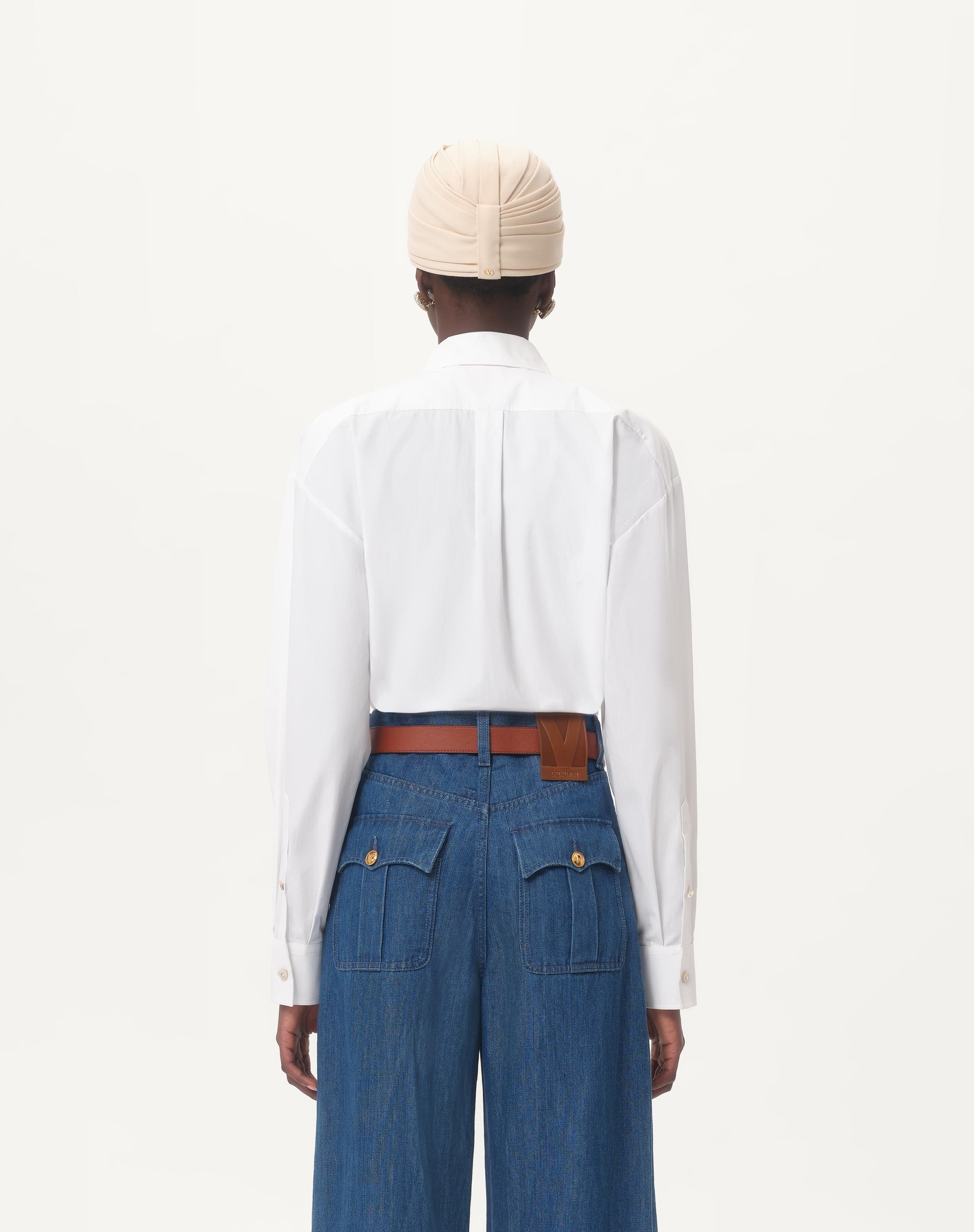 COTTON POPELINE SHIRT - 8