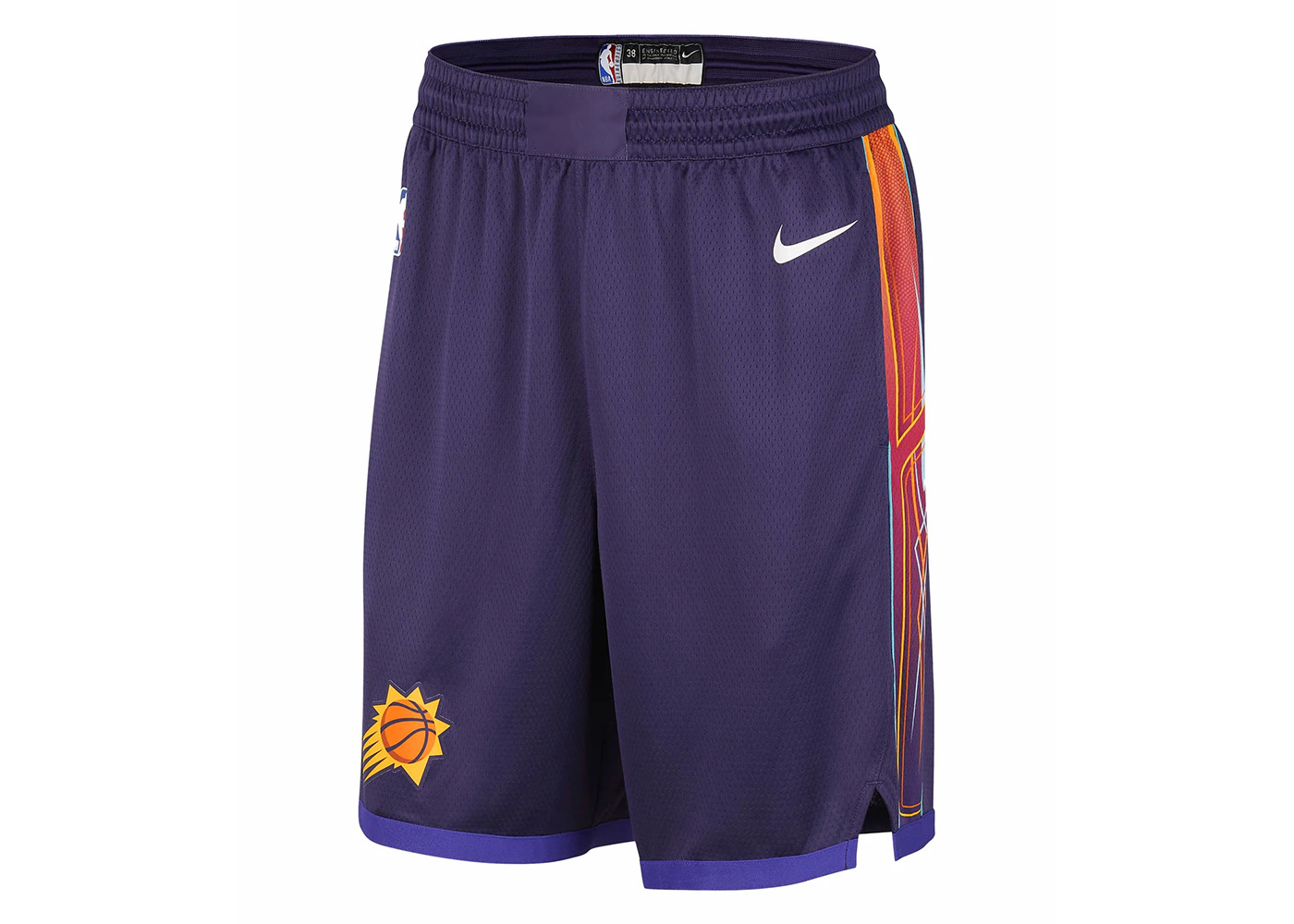 Nike NBA Phoenix Suns Swingman City Edition Dri-Fit Shorts Purple - 1