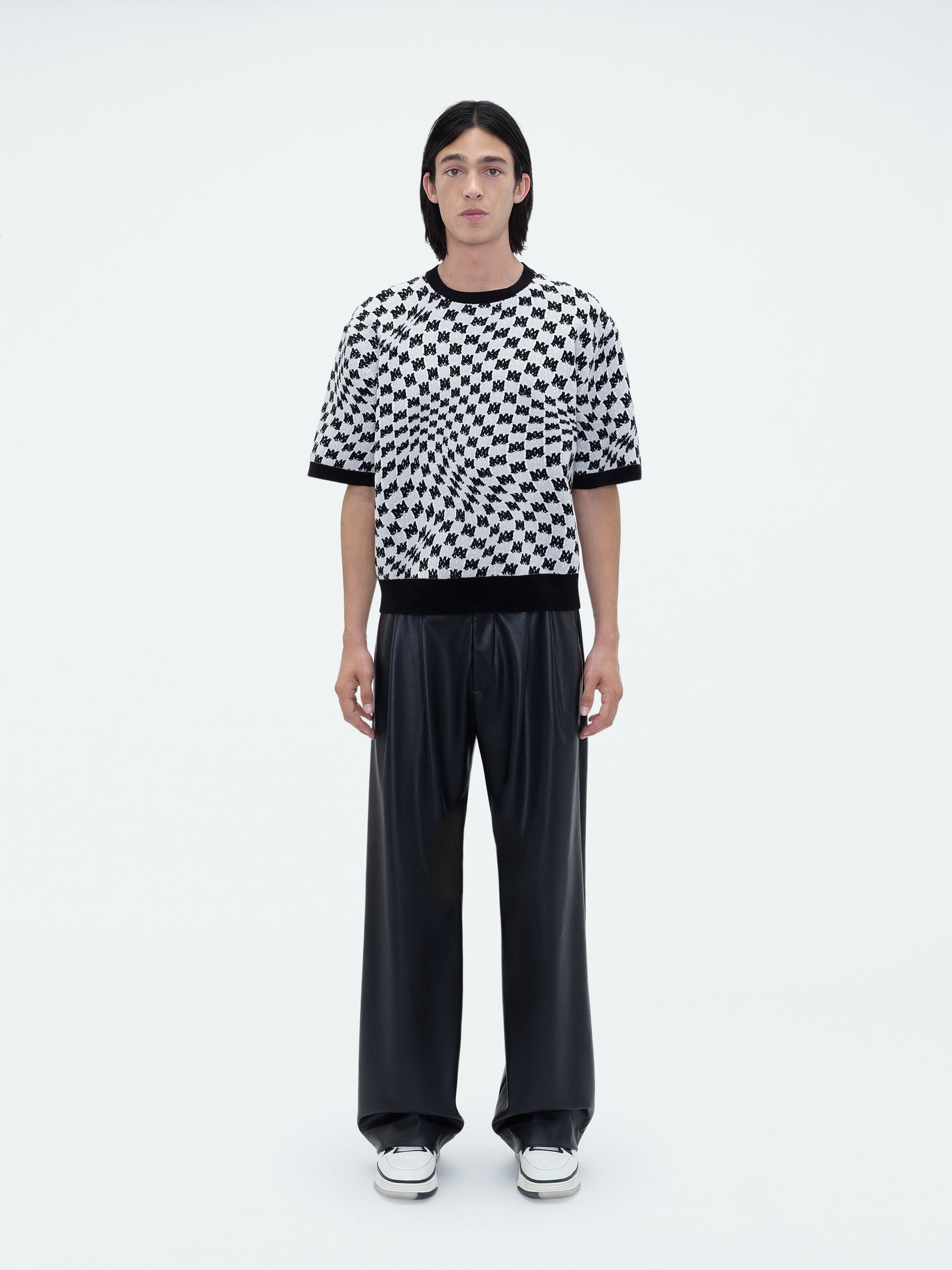 M.A. SWIRL KNIT TEE - 2