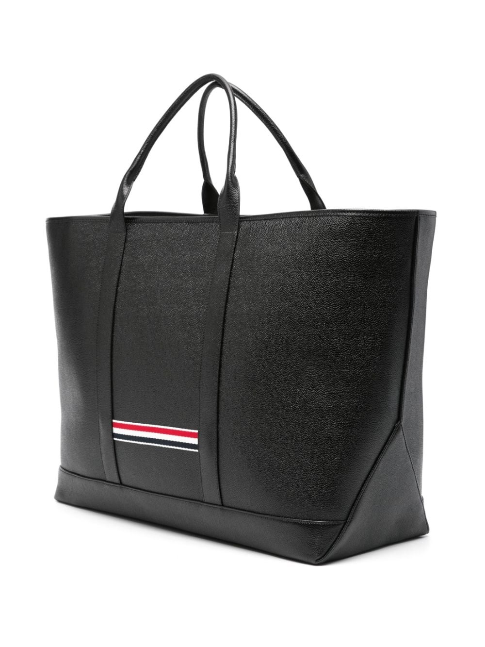 4-Bar leather tote bag - 3