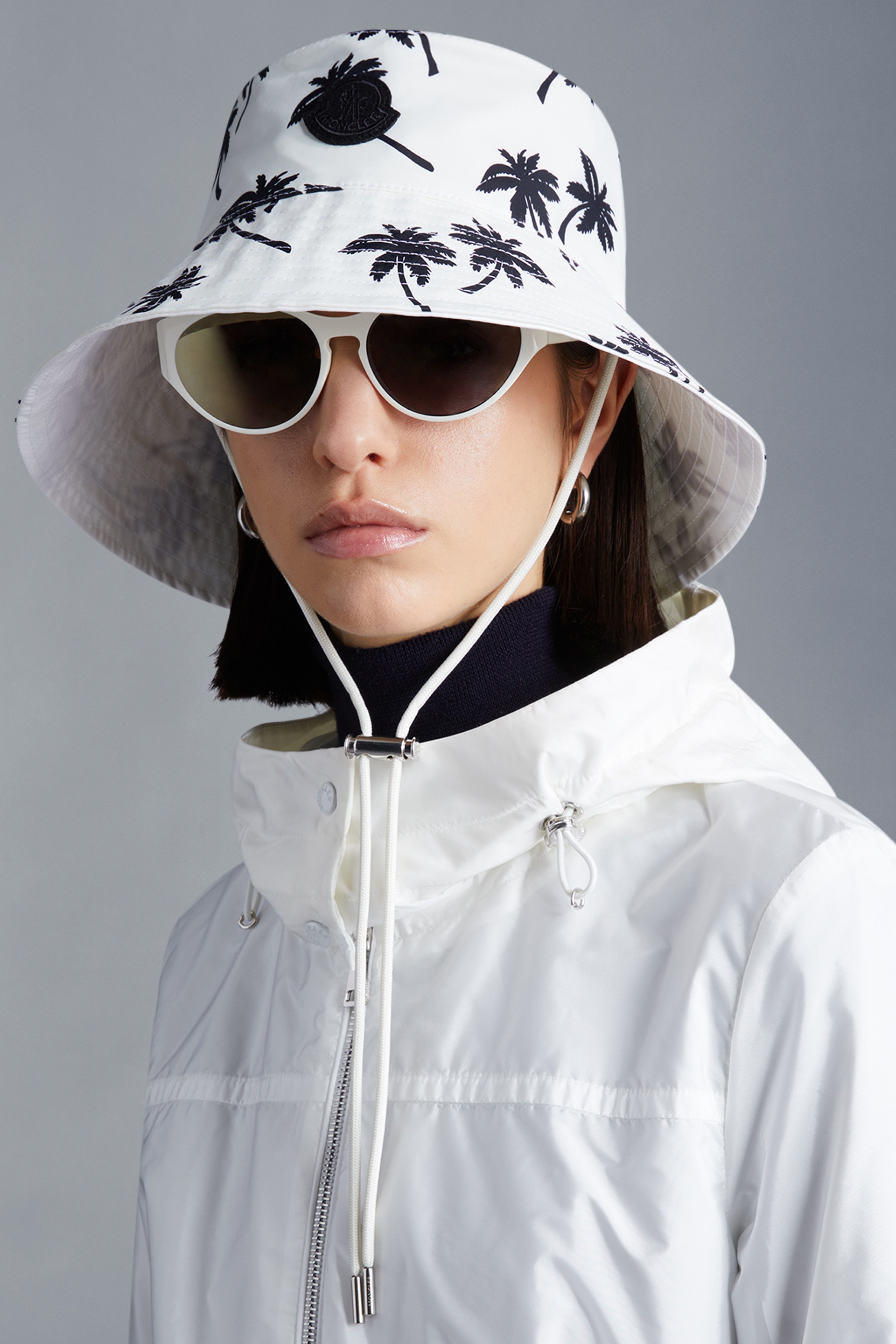 Palm Print Bucket Hat - 2