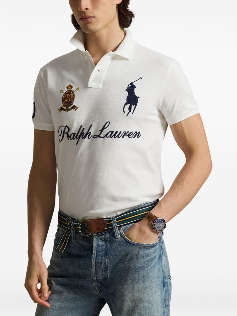appliqué polo shirt 3