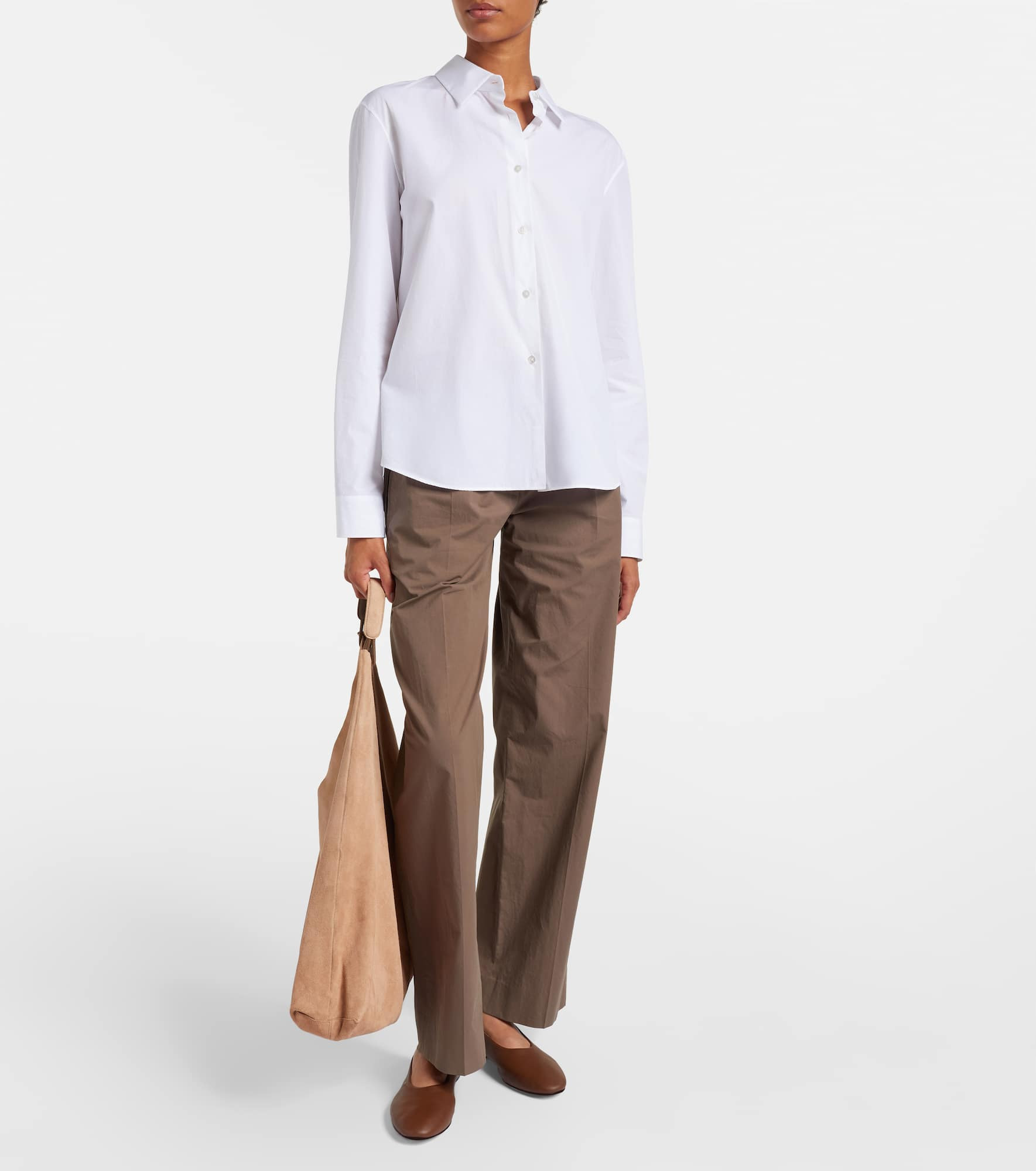 Bindle Three suede shoulder bag - 5