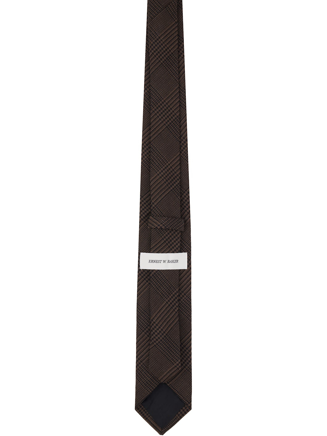 Brown & Black Classic Tie - 2