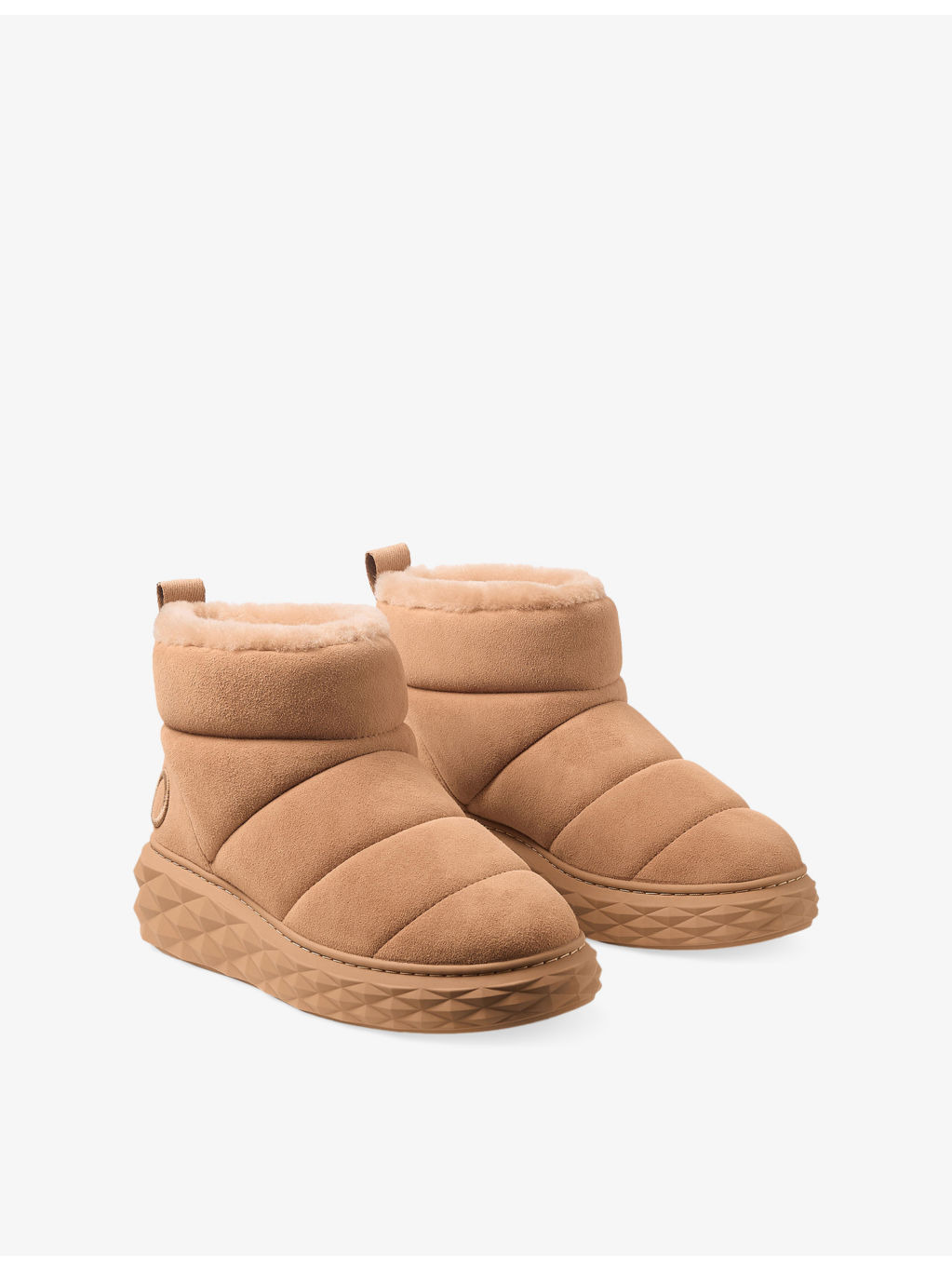 Xan Padded Suede Ankle Boots - 2