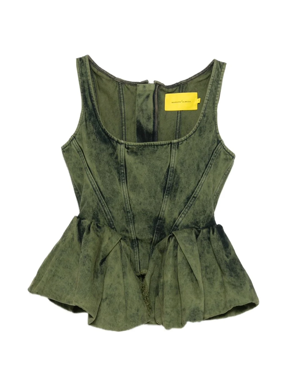 peplum corset top - 1