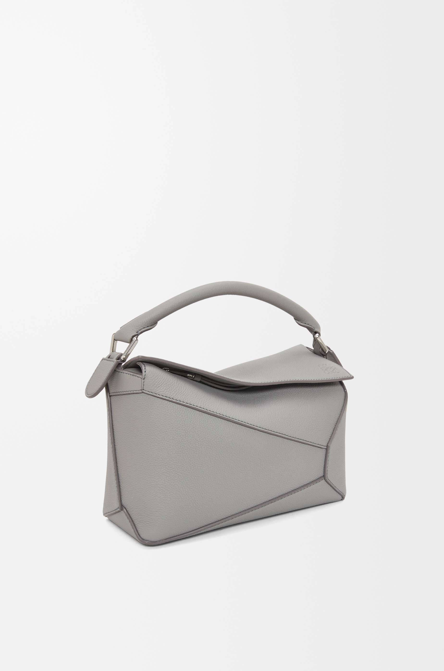 Small Puzzle bag in soft grained calfskin - 4