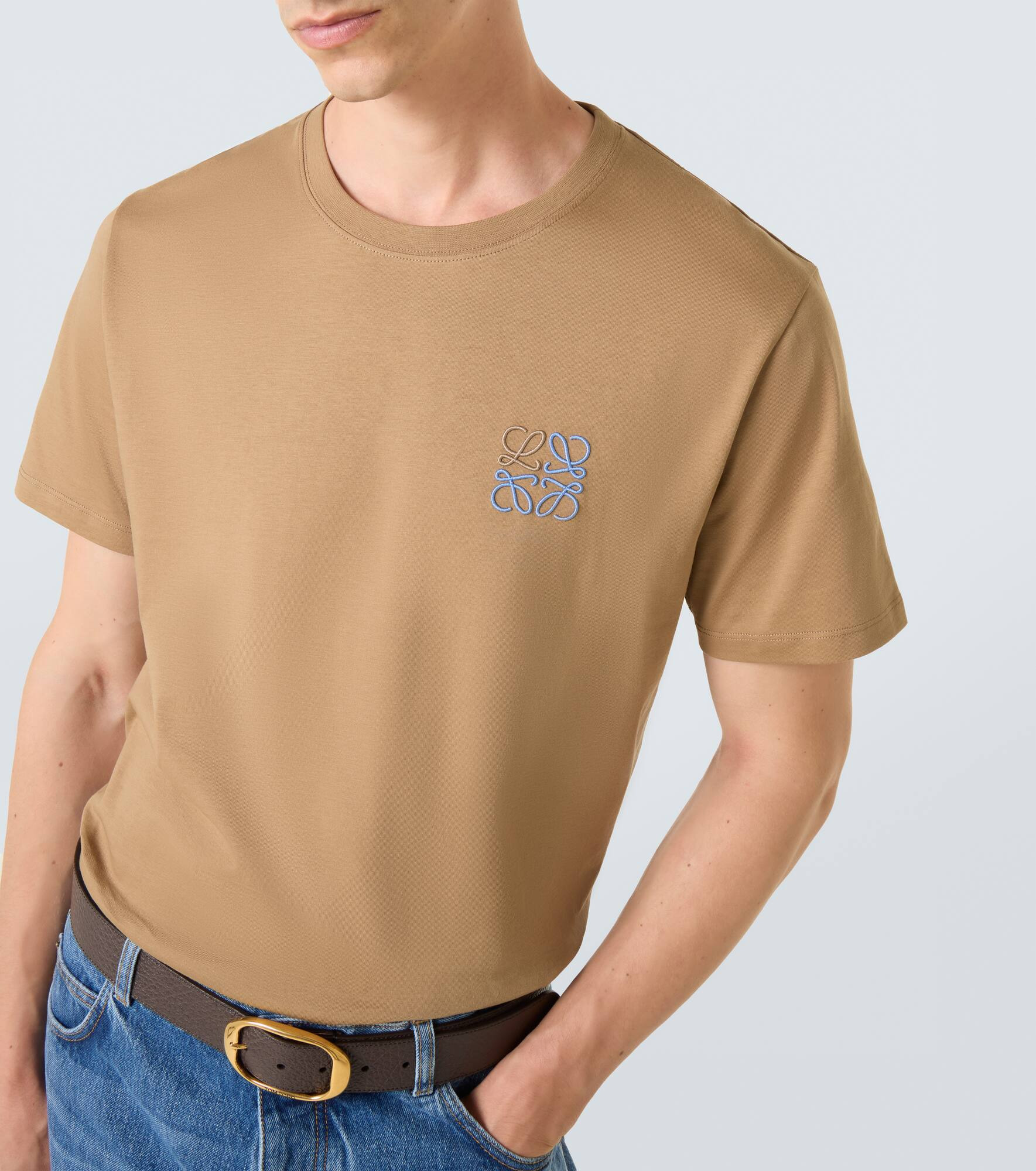 Anagram cotton jersey T-shirt - 5