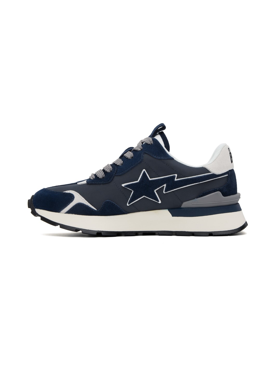 Navy & Gray Road Sta Express Sneakers - 3