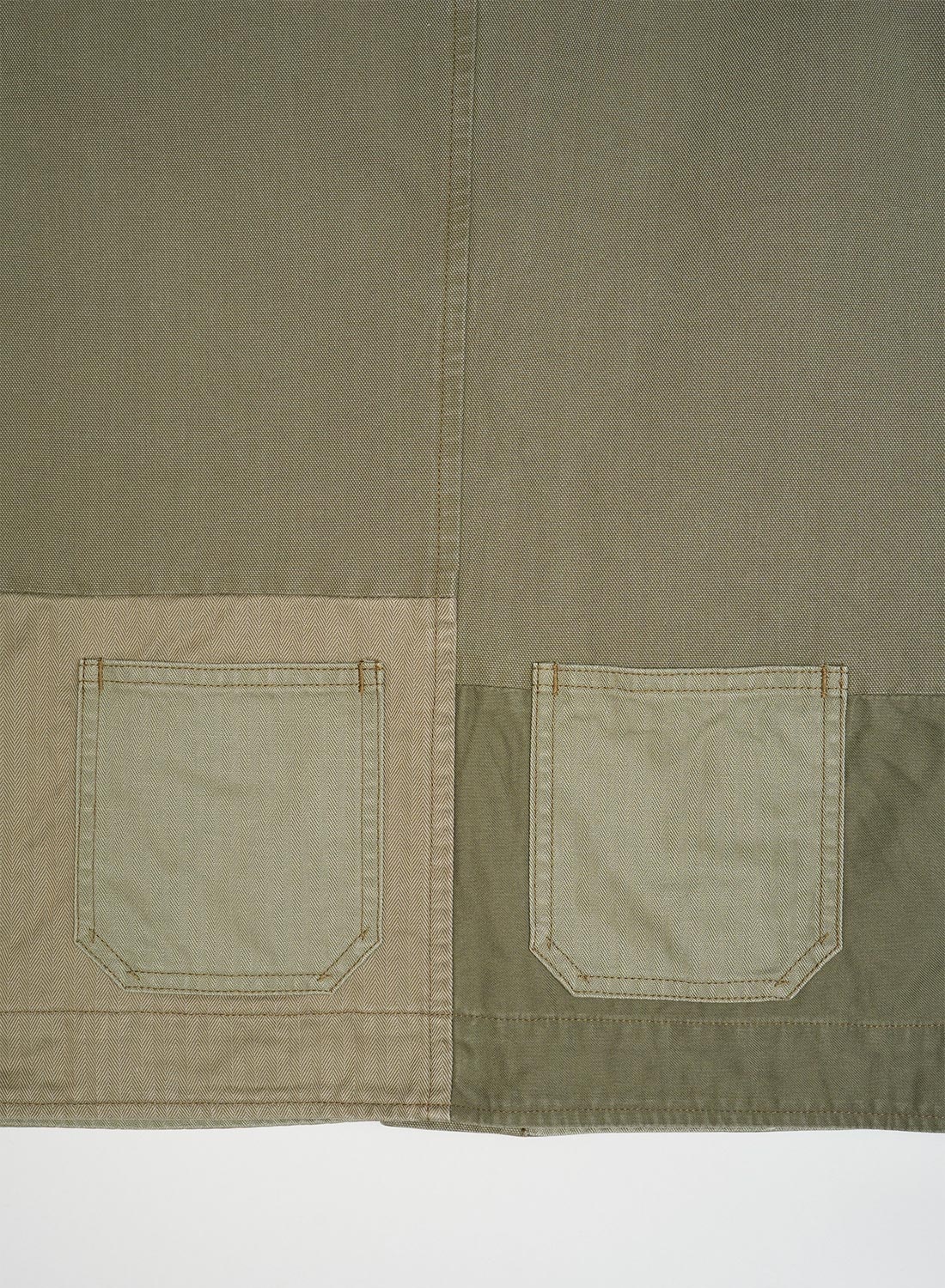Jerkin Vest Mix in Green - 5