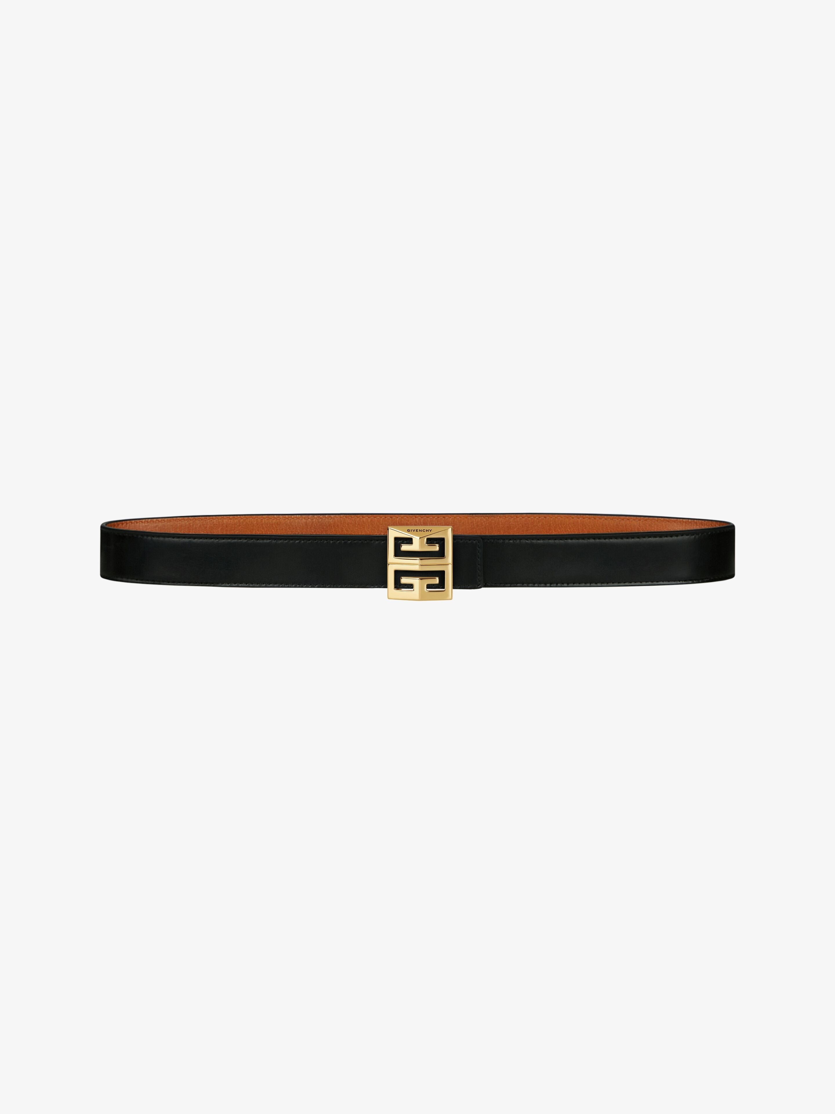 REVERSIBLE BELT IN BOX LEATHER - 3