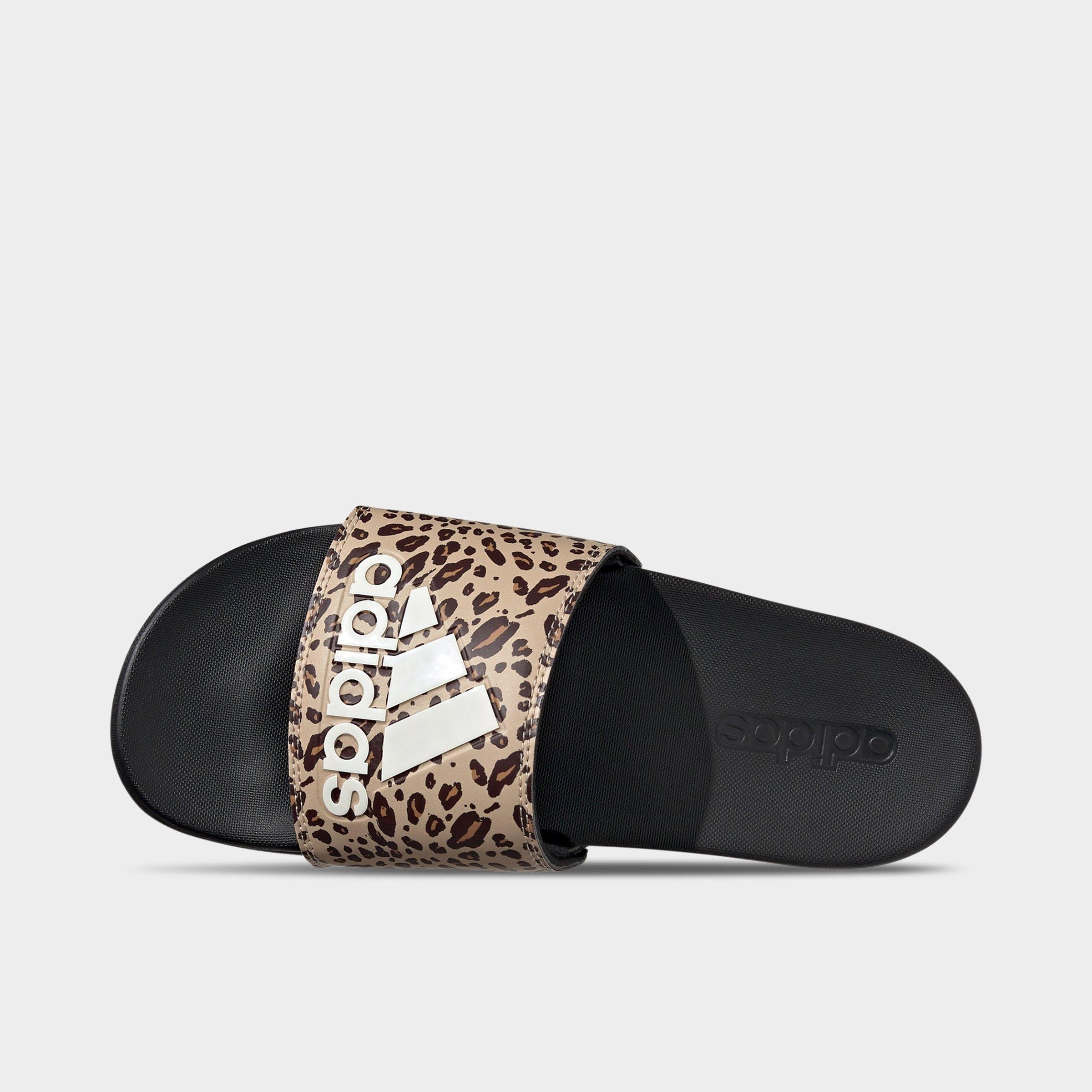 WOMEN'S ADIDAS ADILETTE COMFORT SLIDE SANDALS - 5