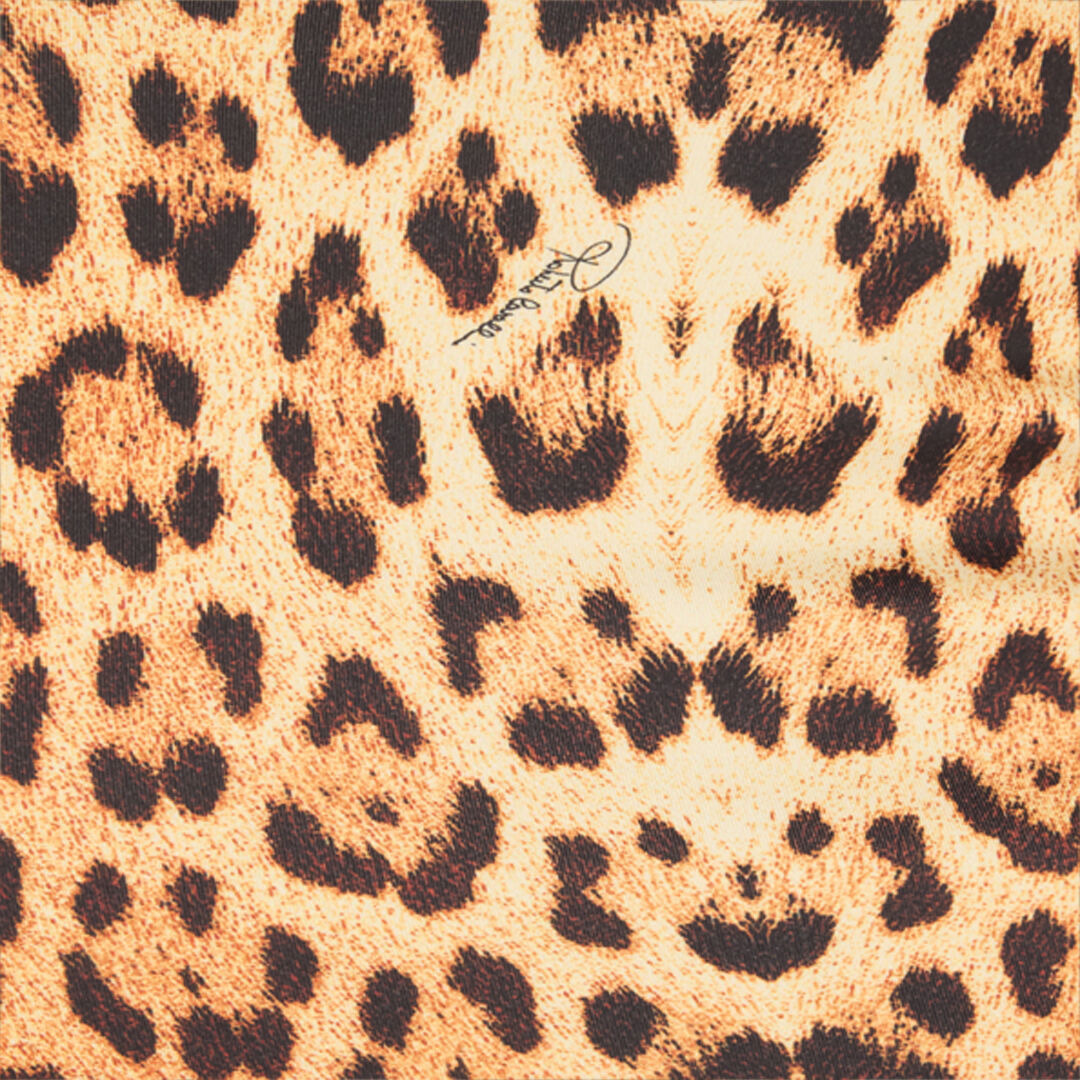 Pencil Skirt With Jaguar Skin Print - 5