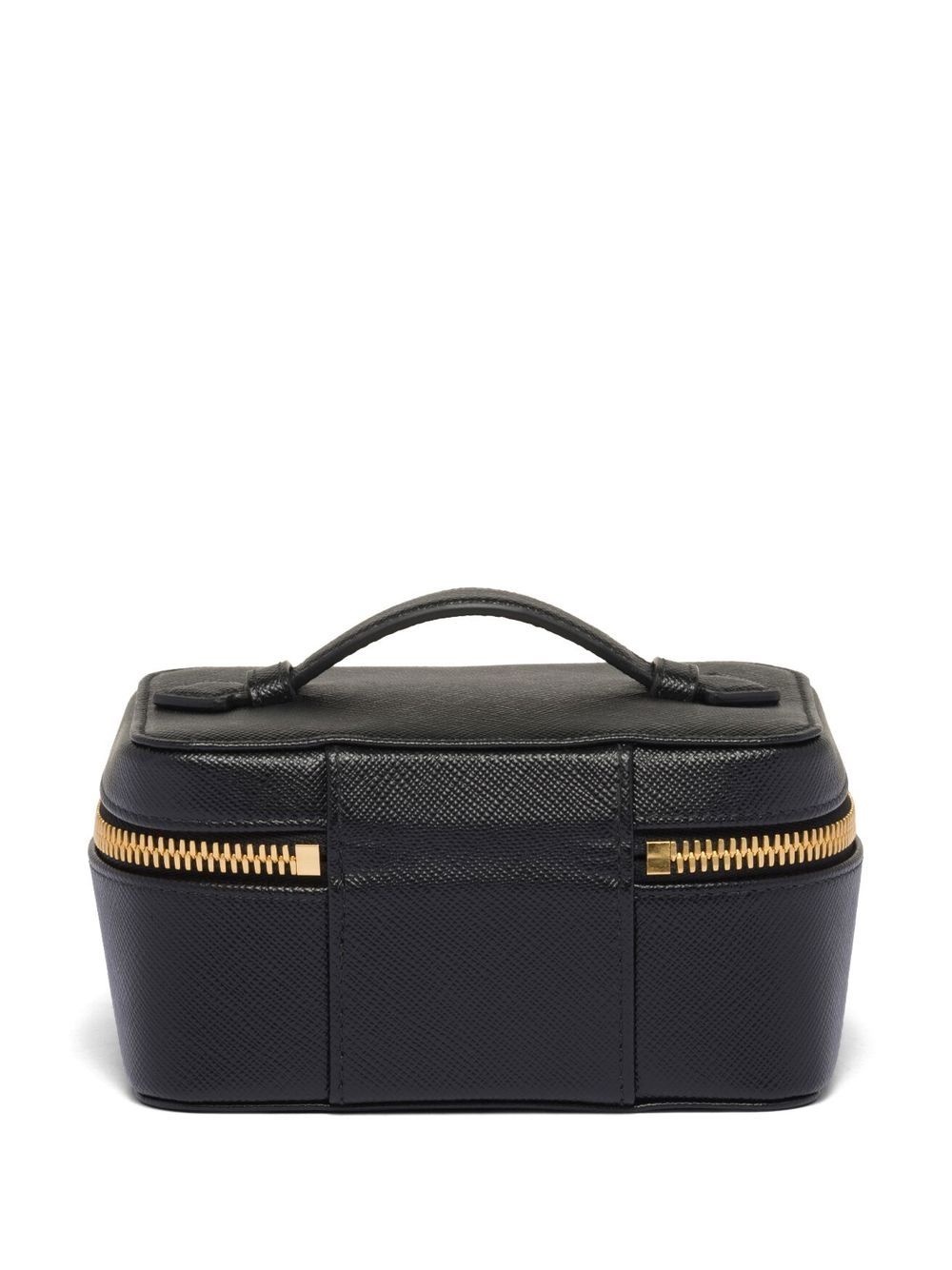 Saffiano leather make up bag - 2