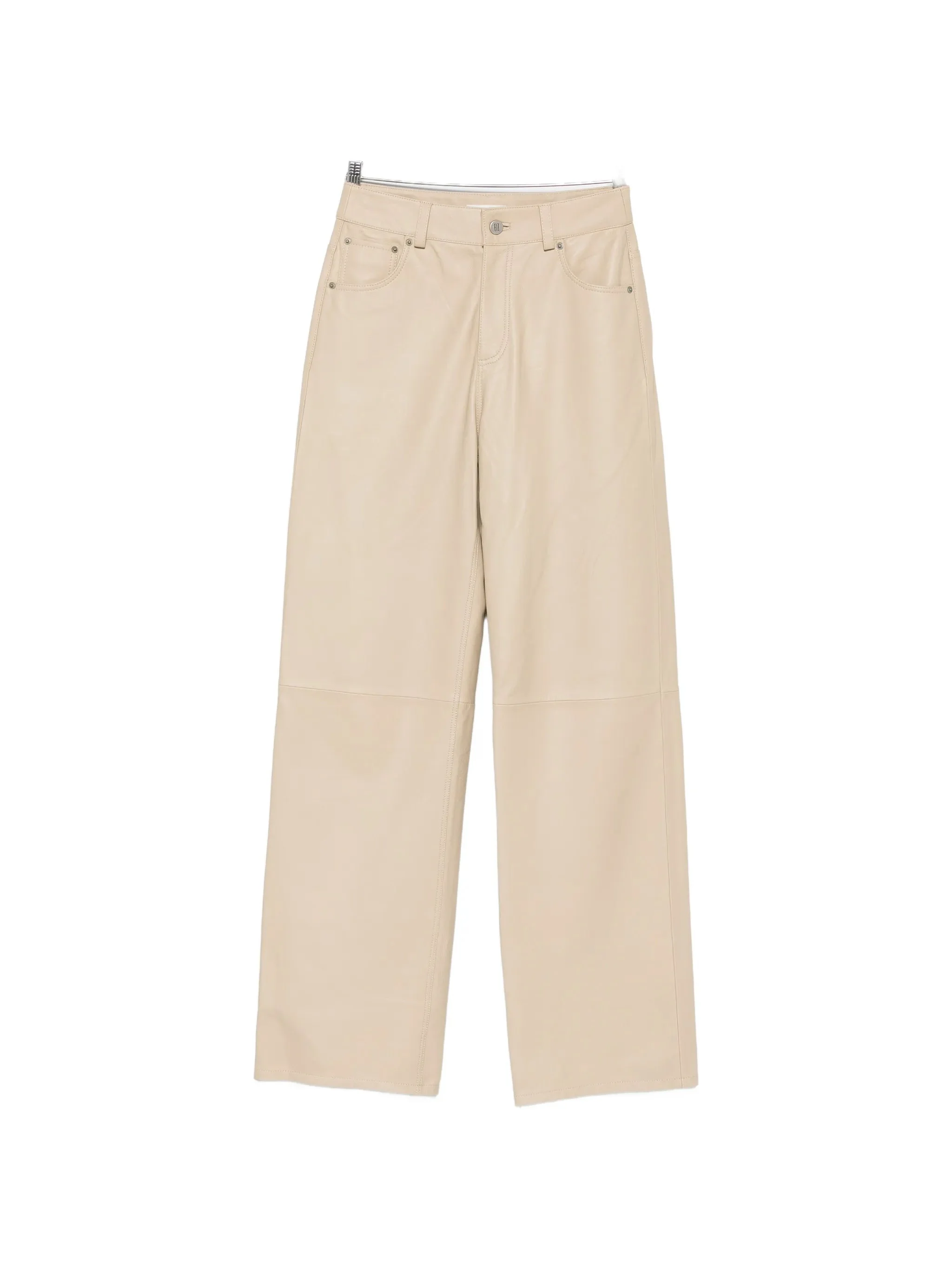 By Malene Birger Wide-leg Leather Trousers - 1