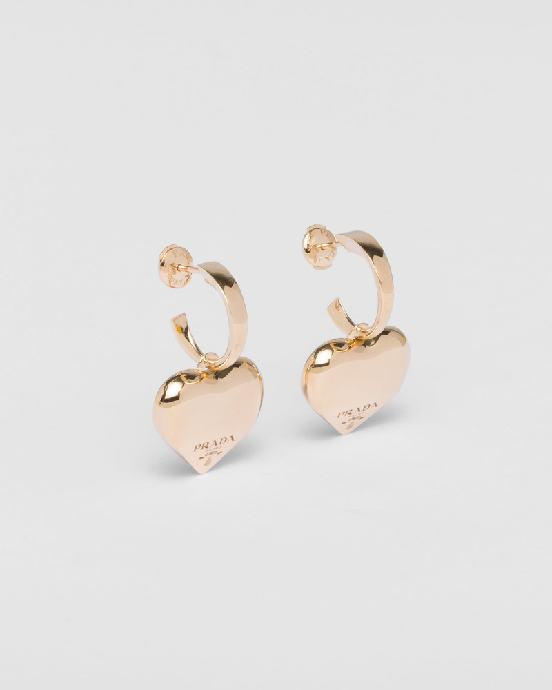 Eternal Gold small drop earrings in yellow gold 3