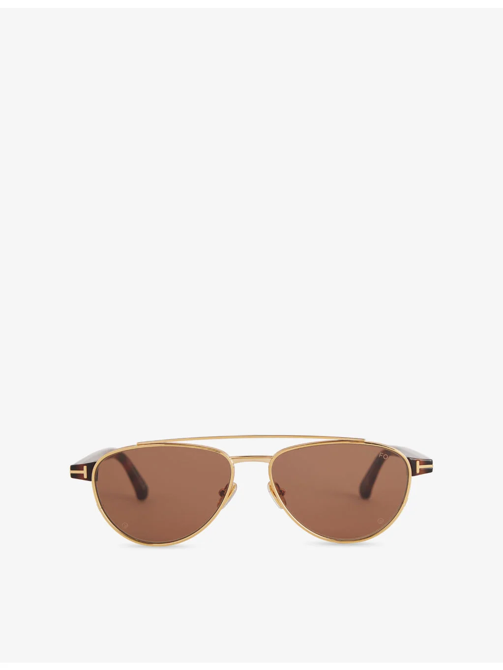 FT1361 Anthony 02 Aviator-Frame Metal Sunglasses - 1