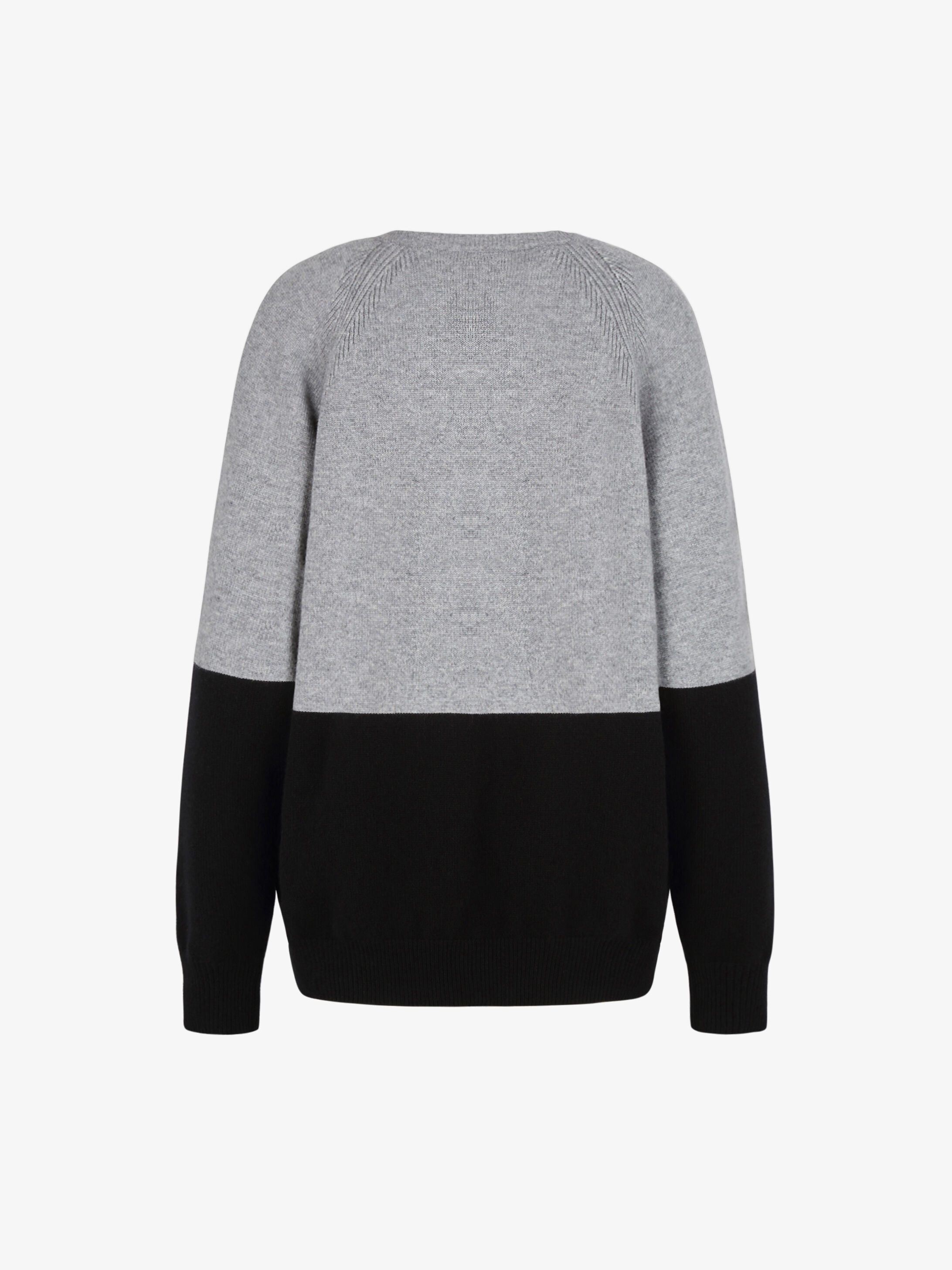 Sweater in two tone cashmere with 4G emblem - 4