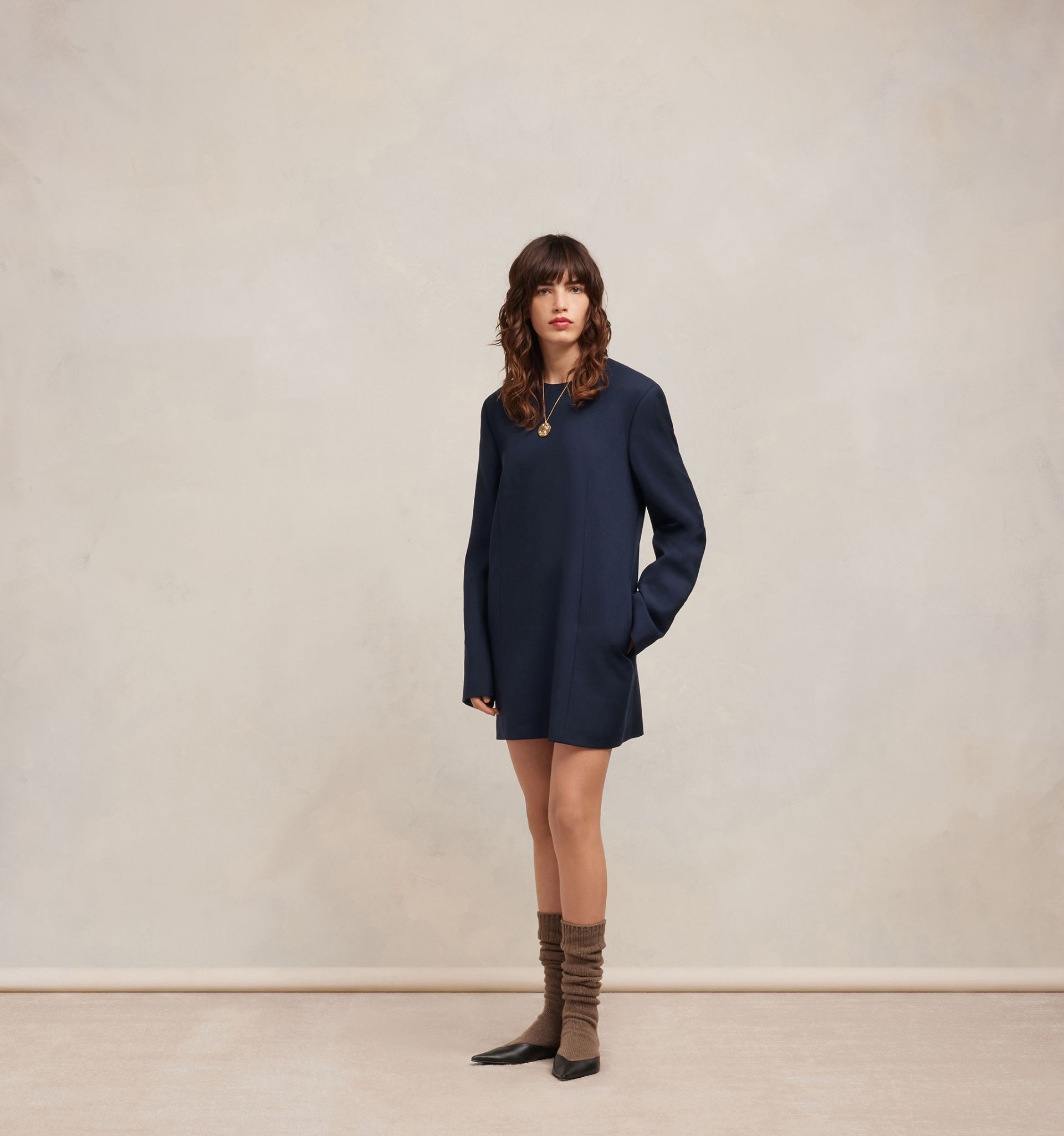 Tailored Short Dress - 4