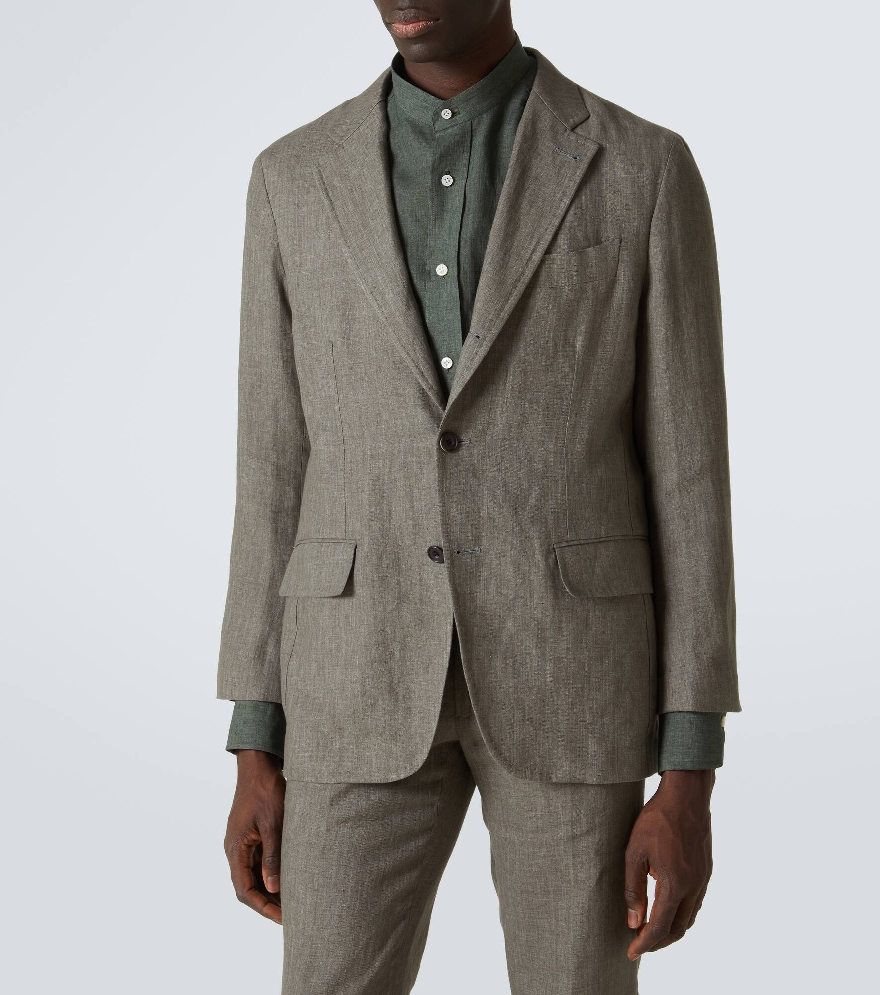Linen blazer - 3