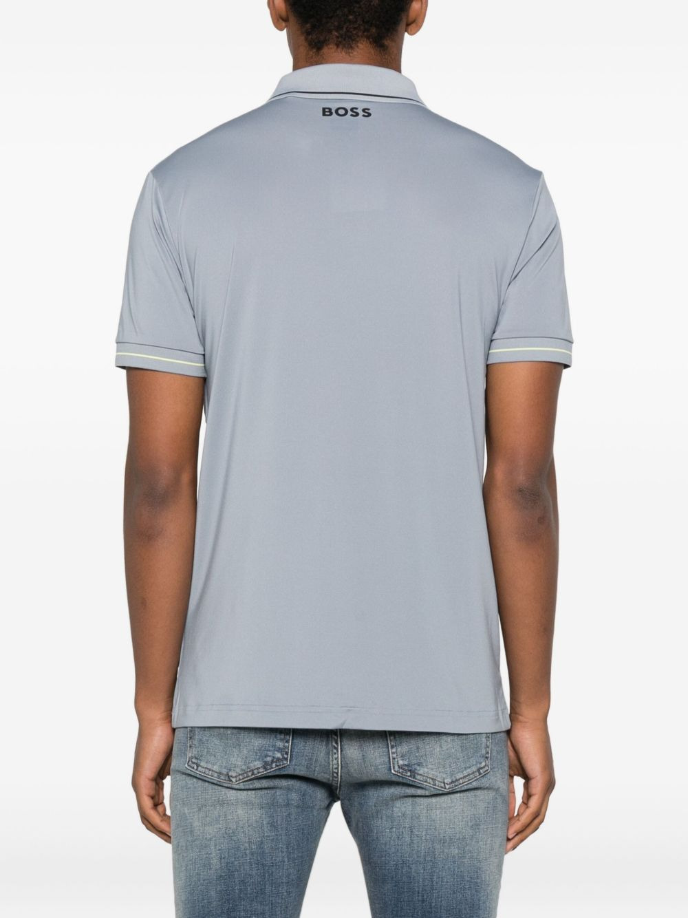 logo-detail short-sleeve polo shirt - 3