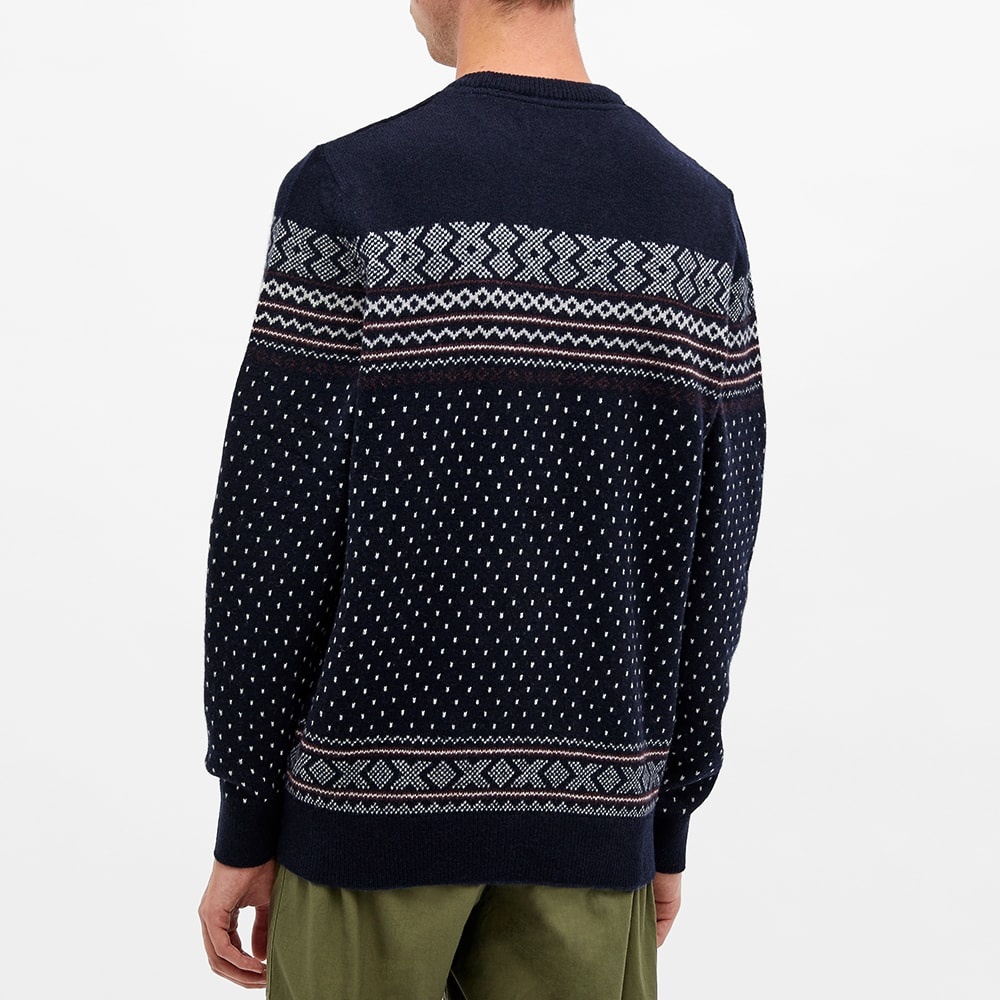 Barbour Essential Fair Isle Crew Knit - 5