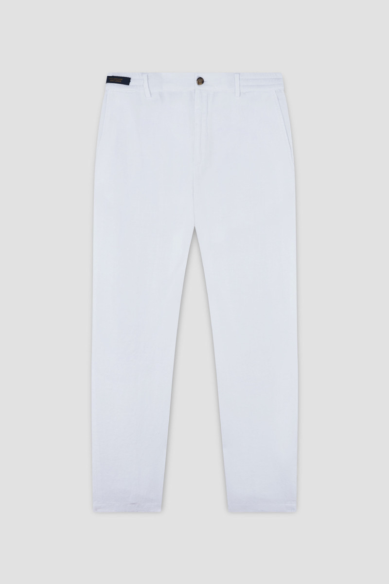 LINEN CHINO PANTS WITH DRAWSTRING 1