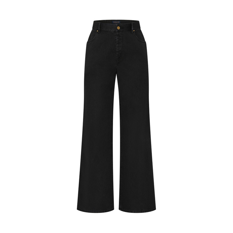 LV Graffiti Denim Pants 1