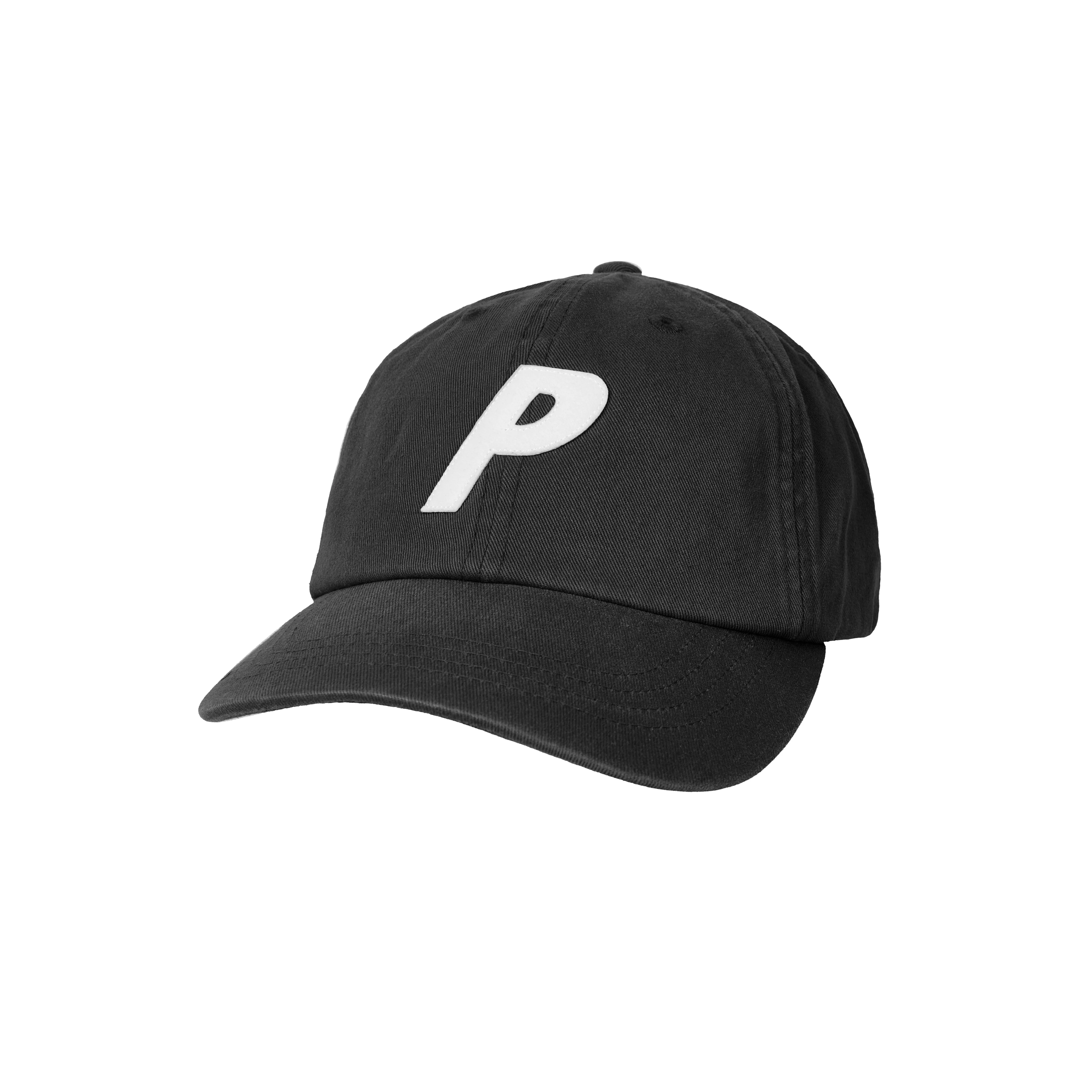 P 6-PANEL BLACK - 1