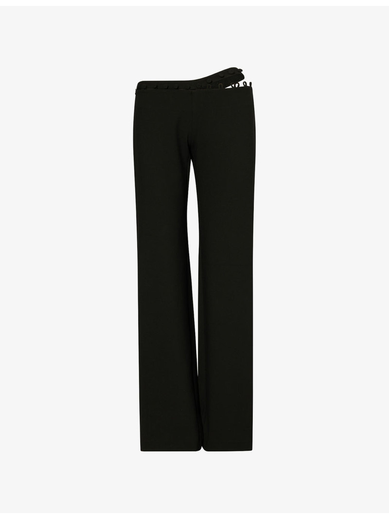 Mor Straight-Leg Wool-Blend Trousers 1