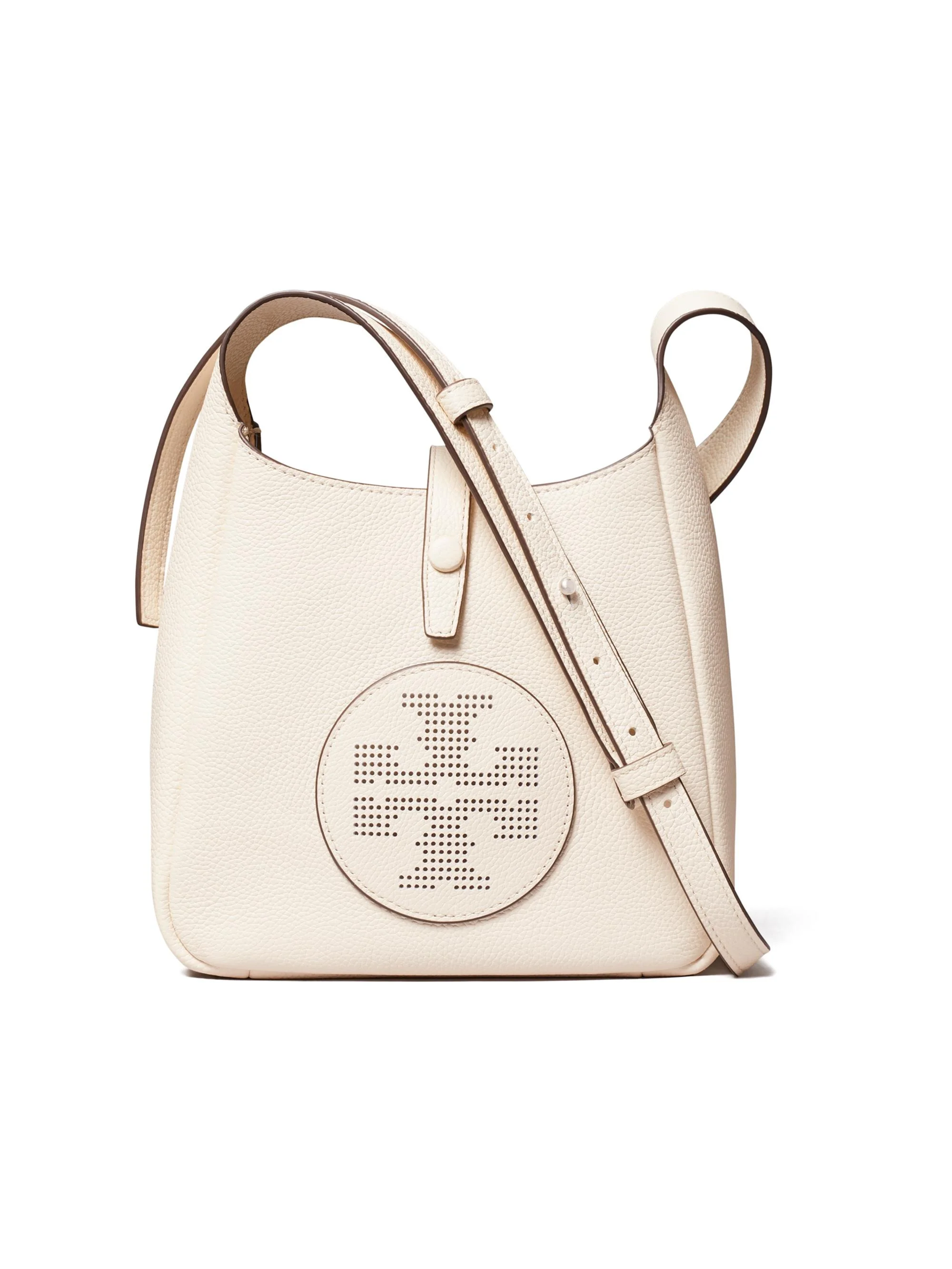 Women's Miller Swing Leather Crossbody Bag - Light Cream - 1