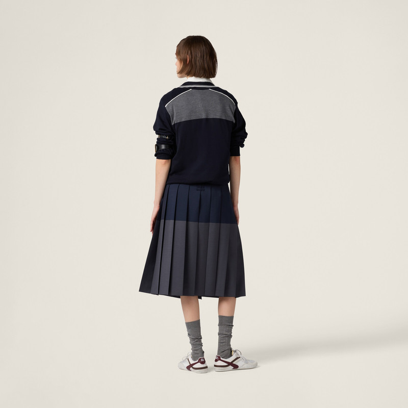 Cotton and silk polo shirt 3