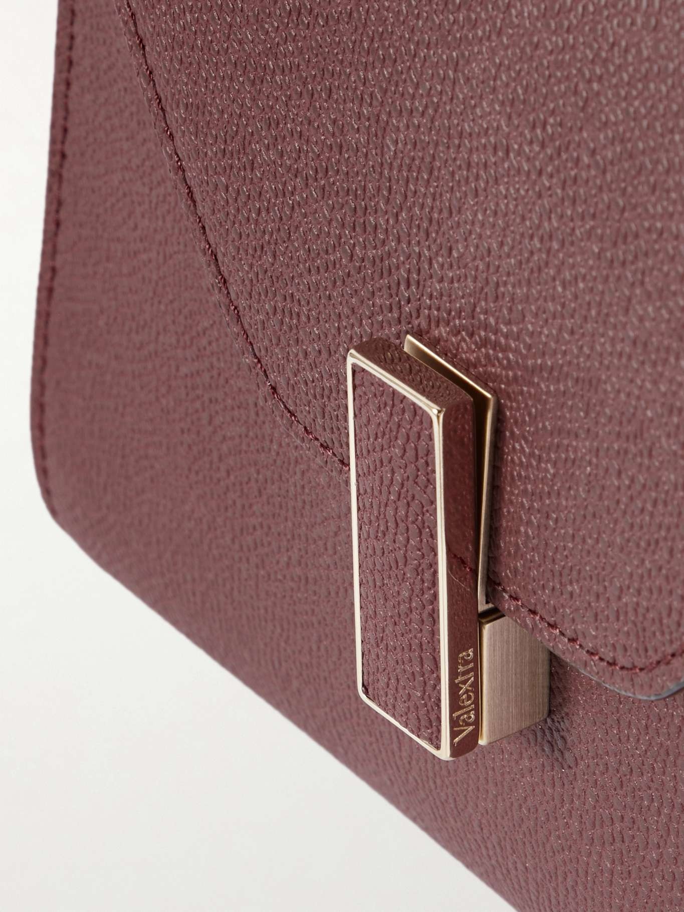 Iside mini textured-leather shoulder bag - 4