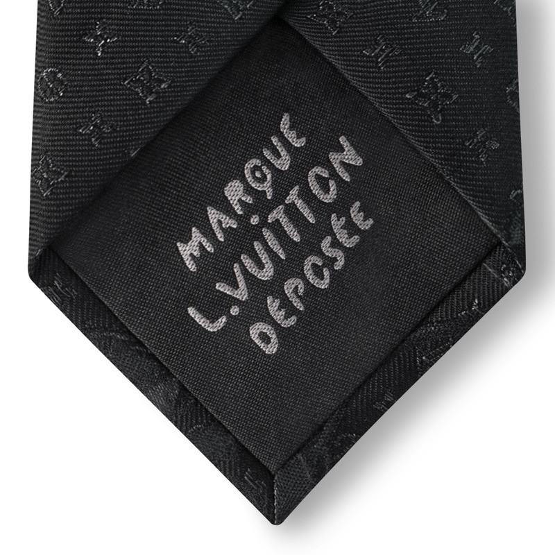 Monogram Wildflowers Tie 4