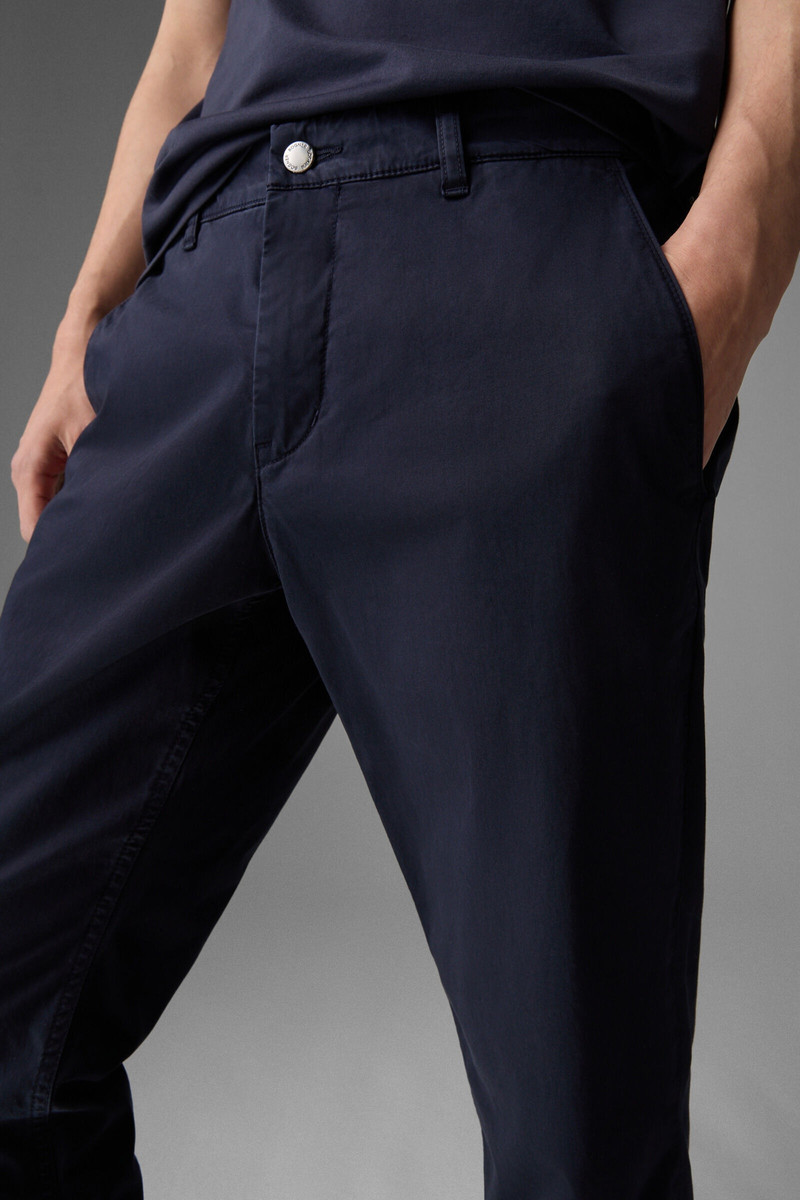 Niko Prime fit chinos in Navy blue 5