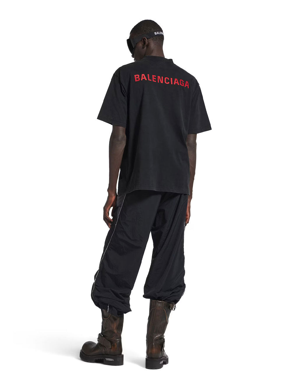 Balenciaga Back Medium Fit T-Shirt In Faded Jersey - 3
