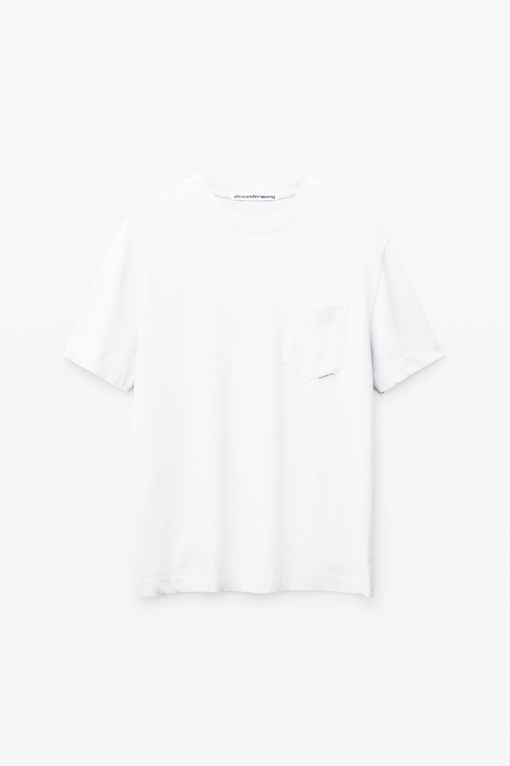 POCKET TEE IN HIGH TWIST JERSEY - 1