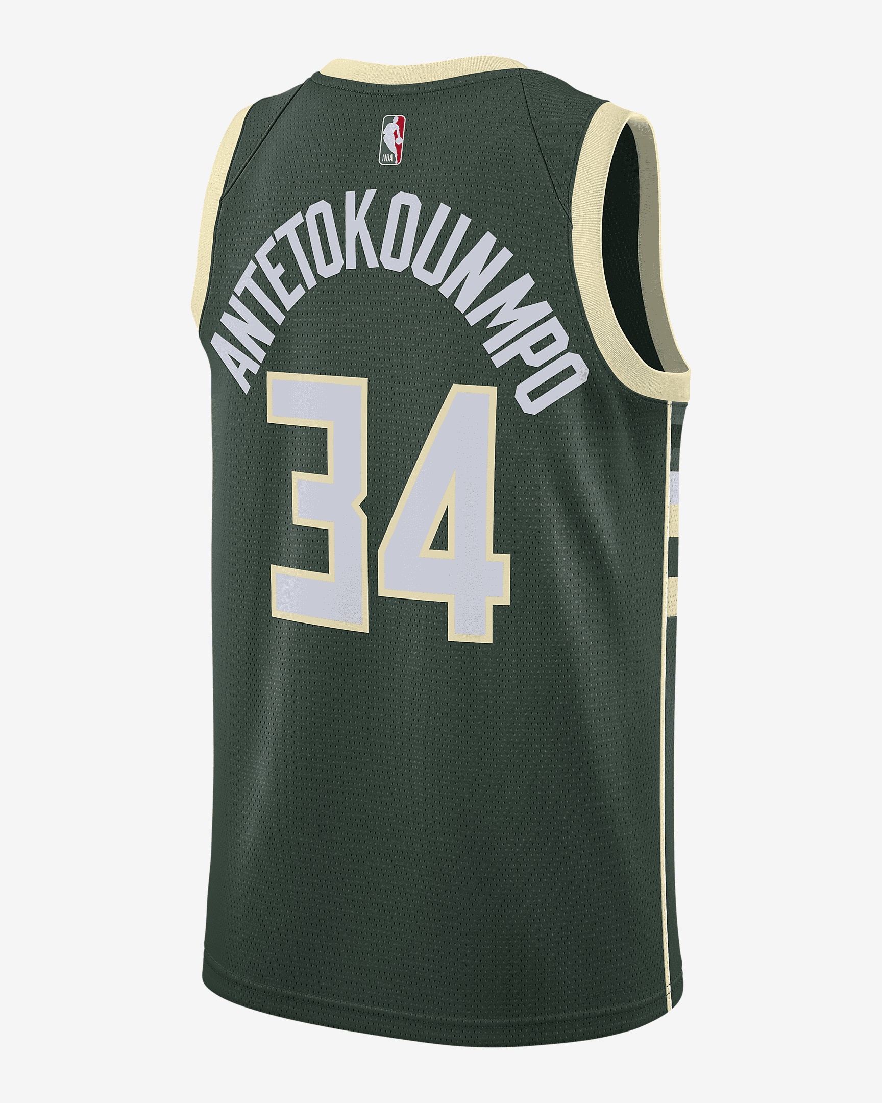 Milwaukee Bucks Icon Edition 2022/23 Nike Men's Dri-FIT NBA Swingman Jersey - 2