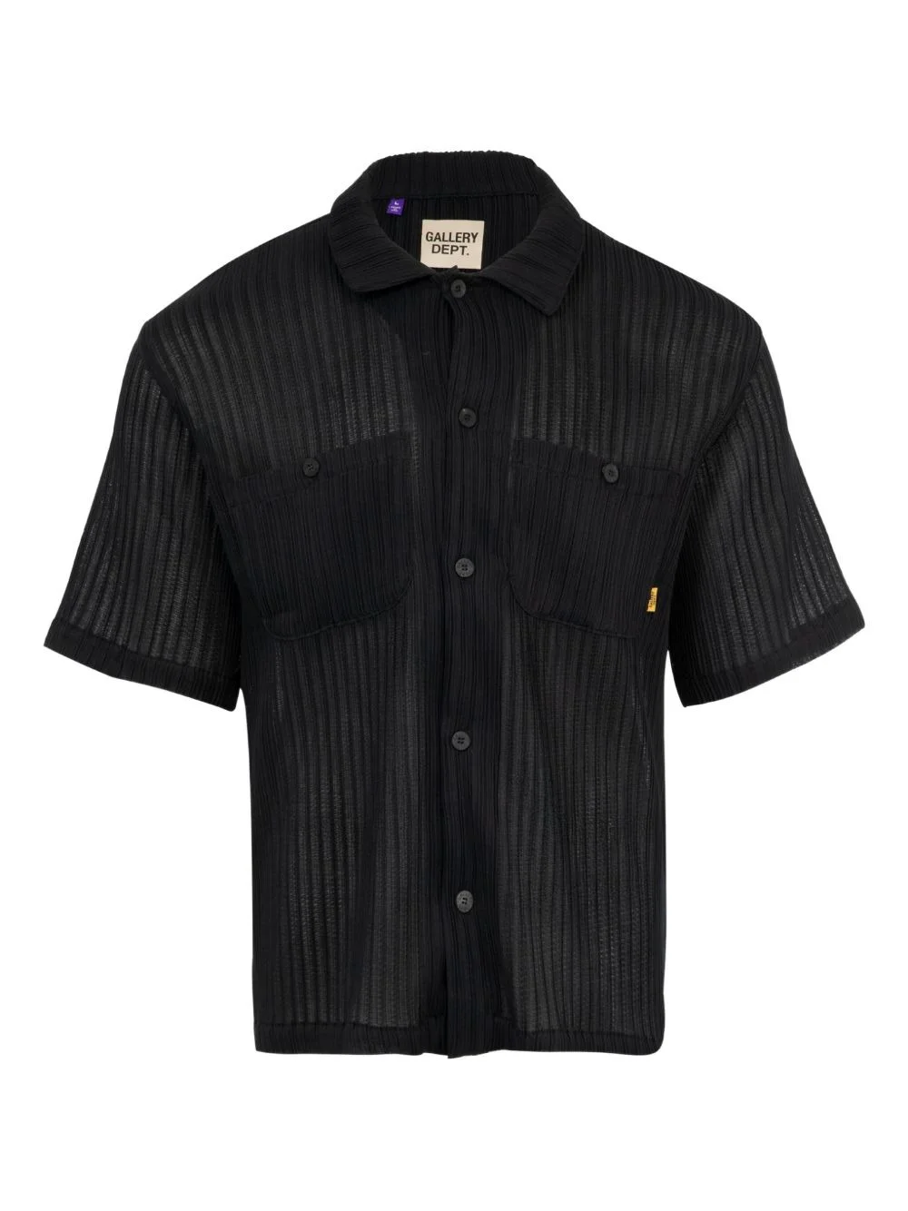 Playground ribbed short-sleeve shirt - 1