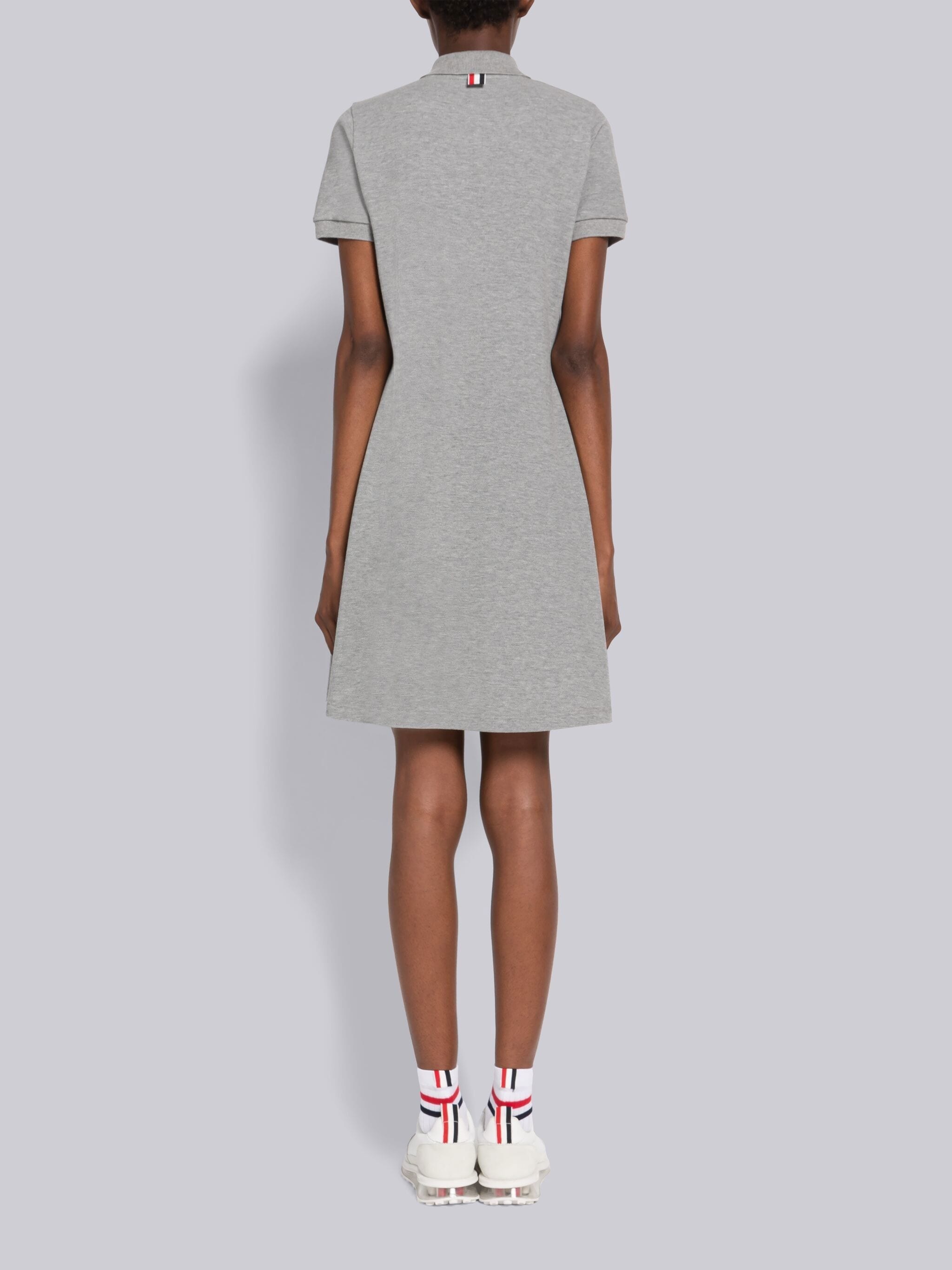 【THOM BROWNE】送料/関税込 PIQUE RIB GUSSET TENNIS ONEPIECE Thom Browne Pique Rib Gusset Tennis Dress | REVERSIBLE