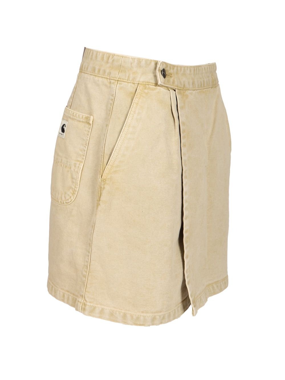 W' Emery Skirt Organic Cotton Dearborn Canvas Skirts Beige - 4