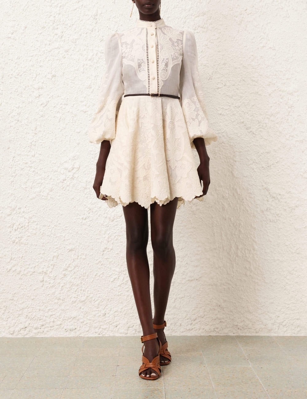 【Zimmermann】OTTIE LACE MINI DRESS レース ミニドレス Zimmermann OTTIE LACE MINI DRESS | REVERSIBLE