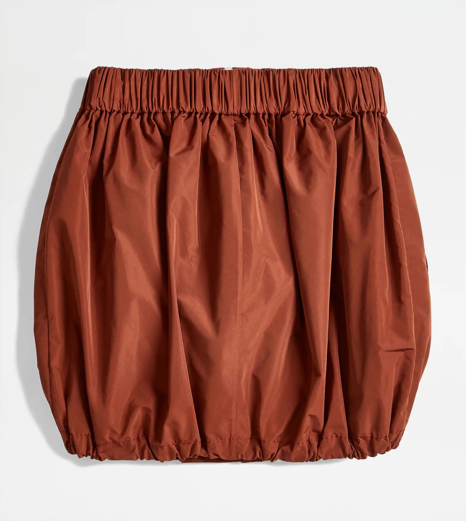 BALLOON SKIRT - BROWN - 8