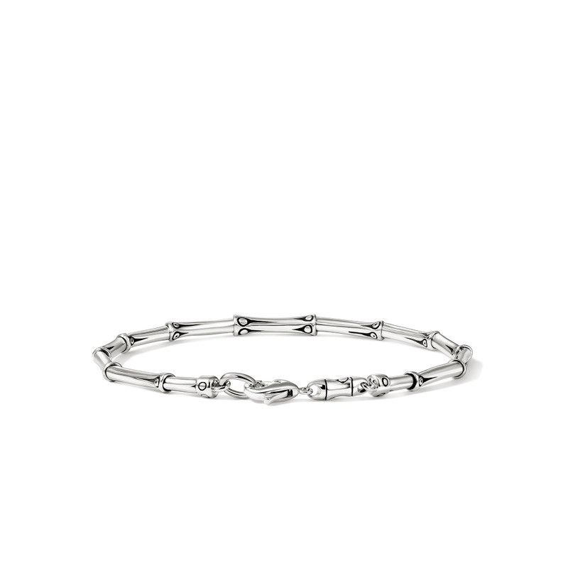 Bamboo Bracelet, Sterling Silver 4