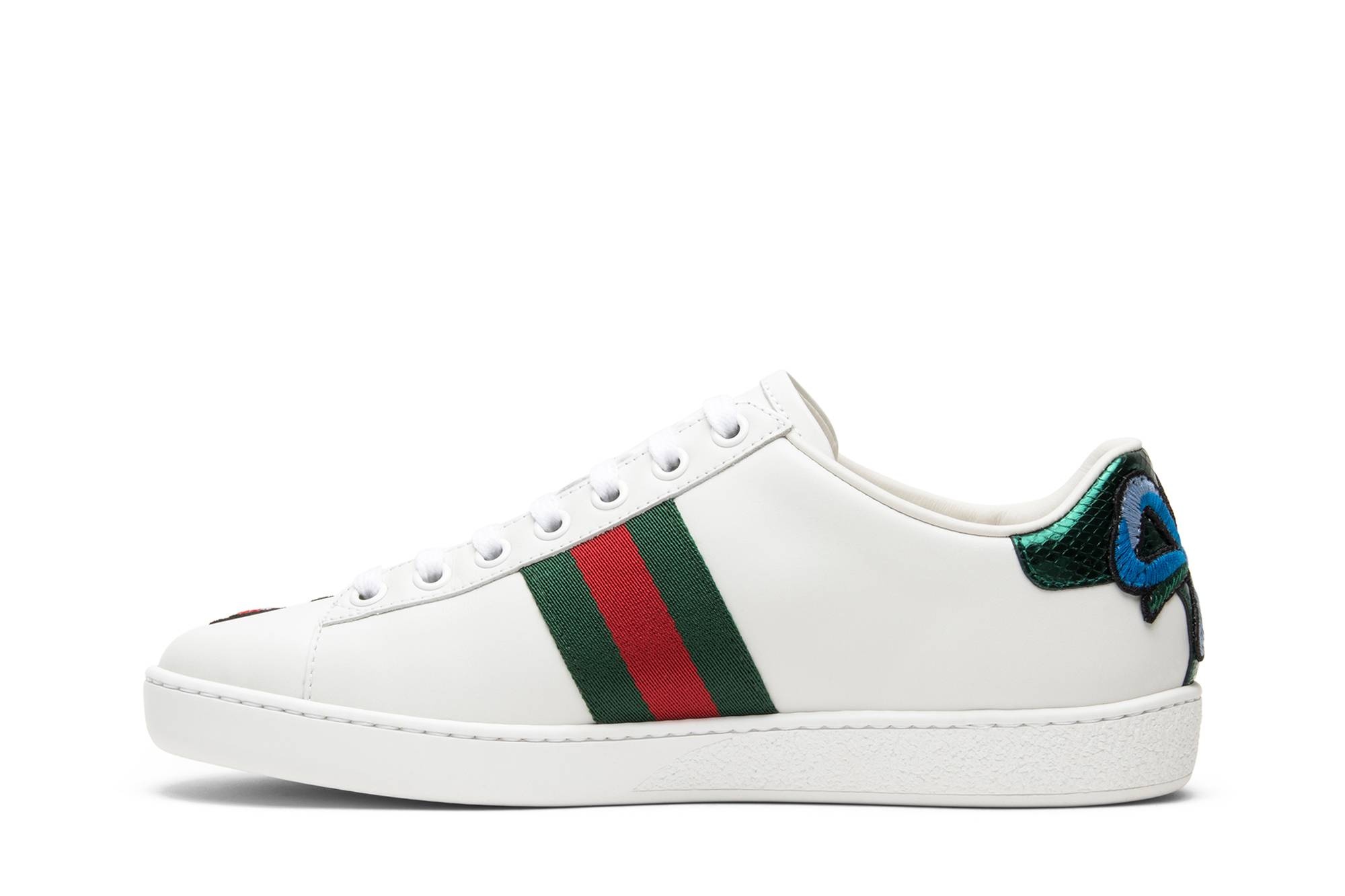 Gucci Wmns Ace Embroidered 'Floral' - 3