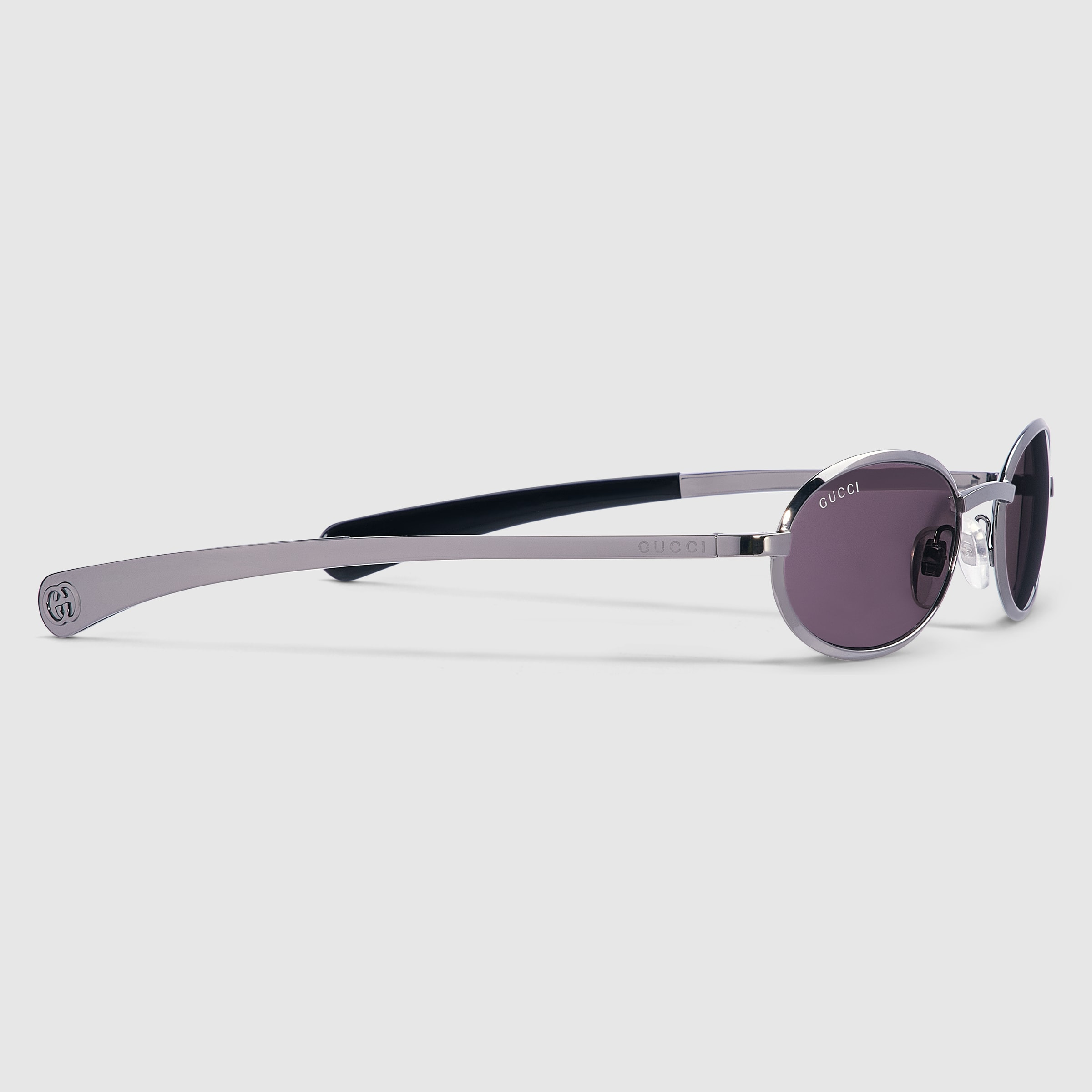 Oval frame sunglasses - 2