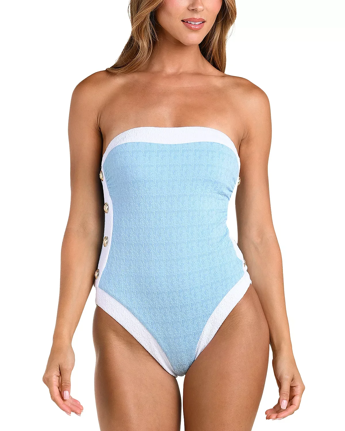 Tory Bandeau One Piece Swimsuit - 1