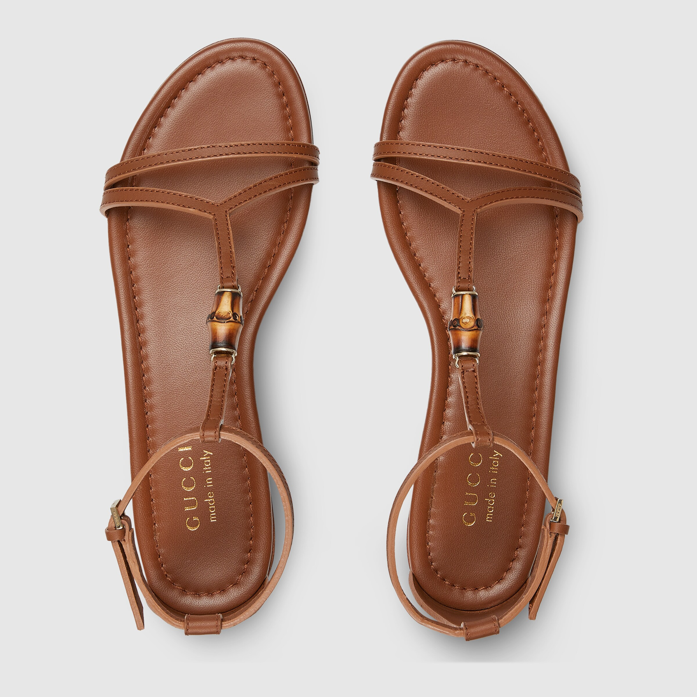 Women's sandal with bamboo detail - 6
